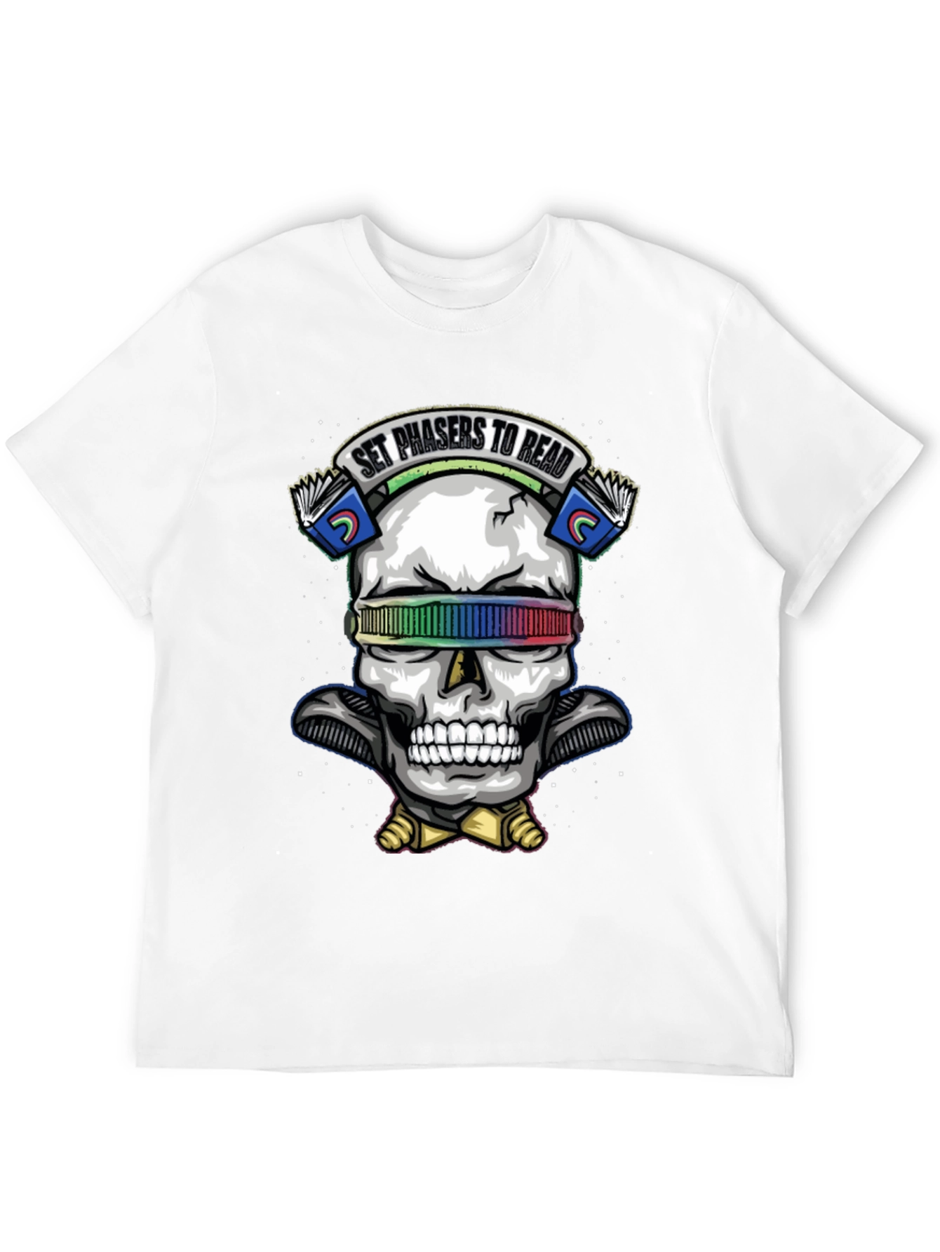 Set Phasers to Read Graphic T-Shirt - Unisex
