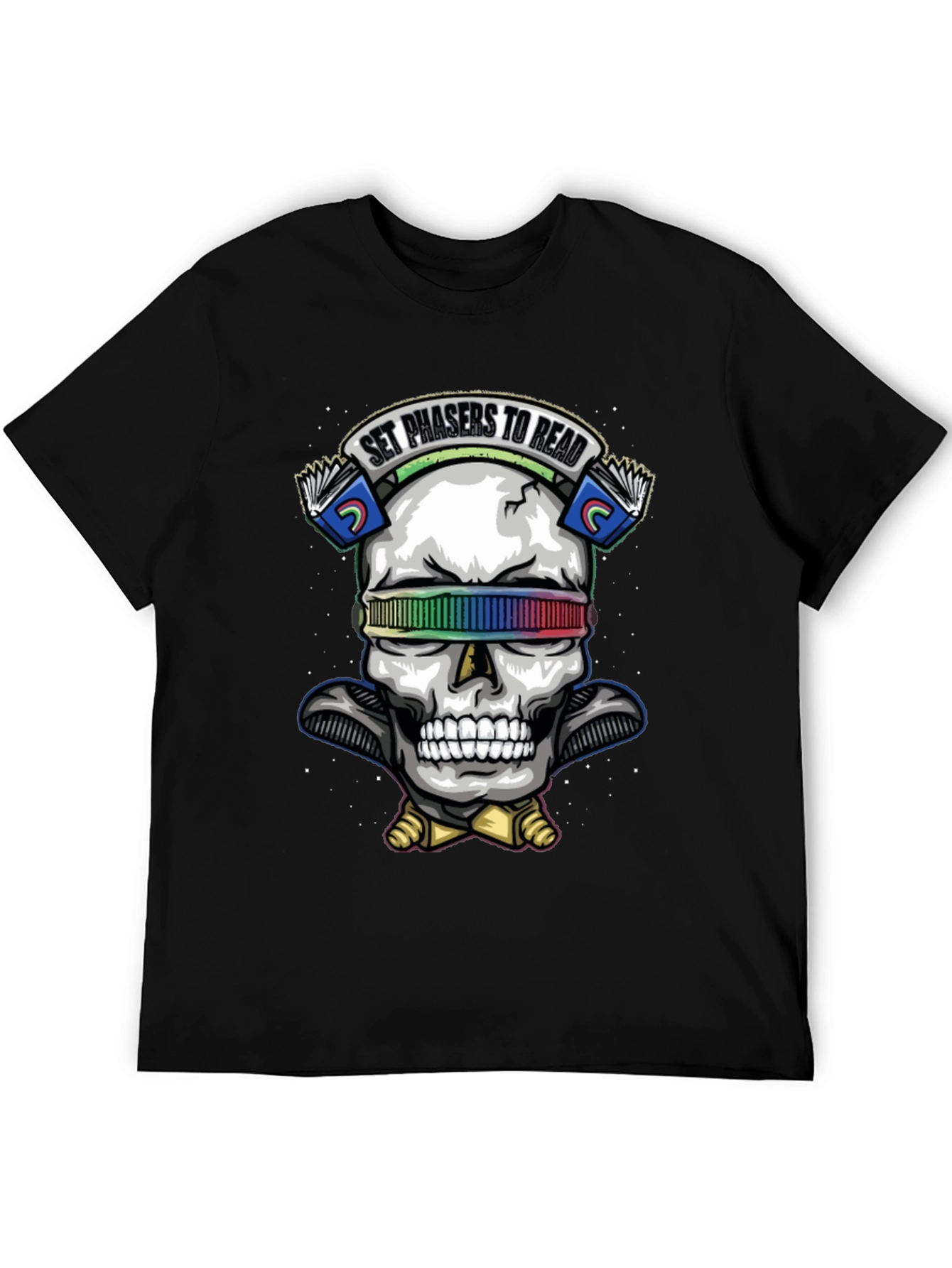 Set Phasers to Read Graphic T-Shirt - Unisex