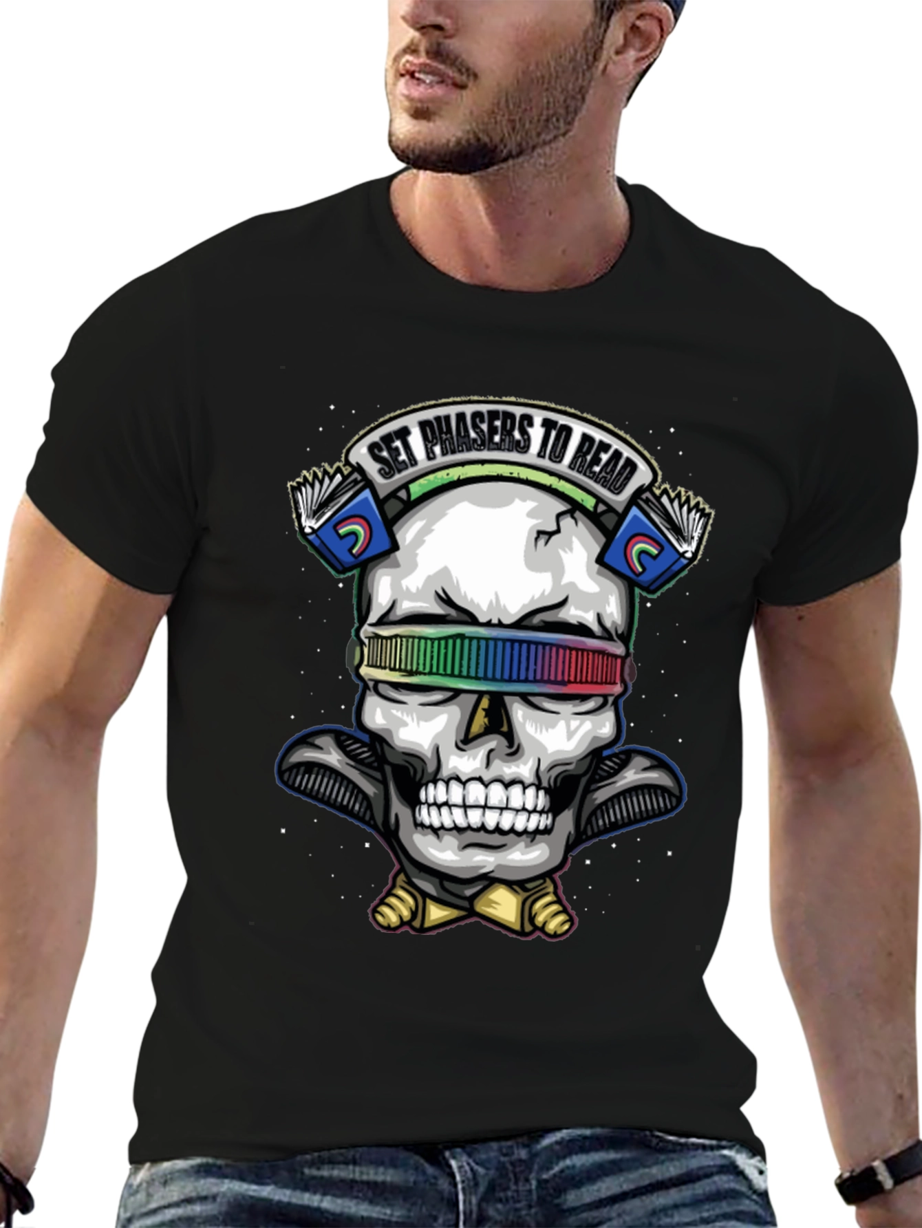 Set Phasers to Read Graphic T-Shirt - Unisex