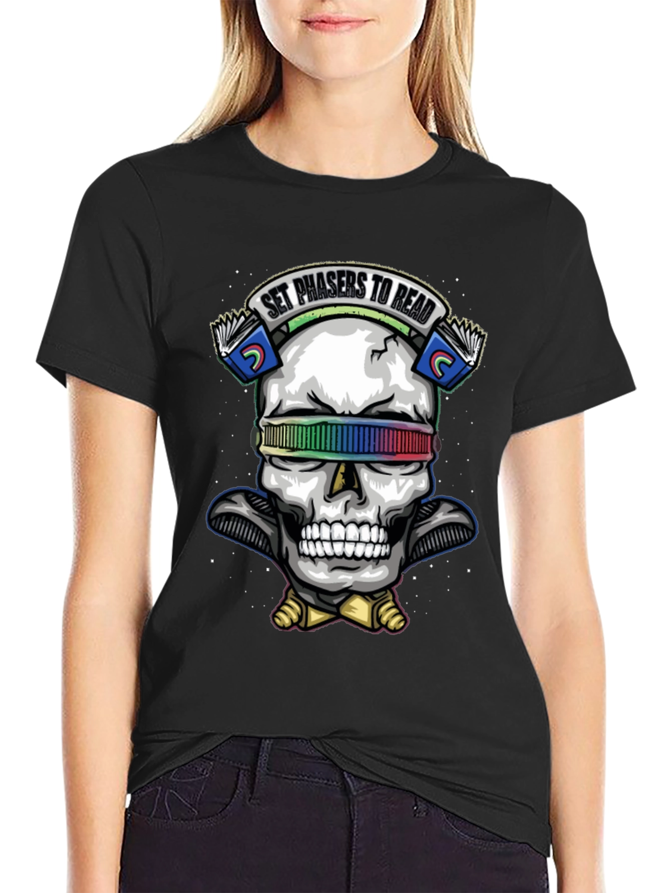 Set Phasers to Read Graphic T-Shirt - Unisex