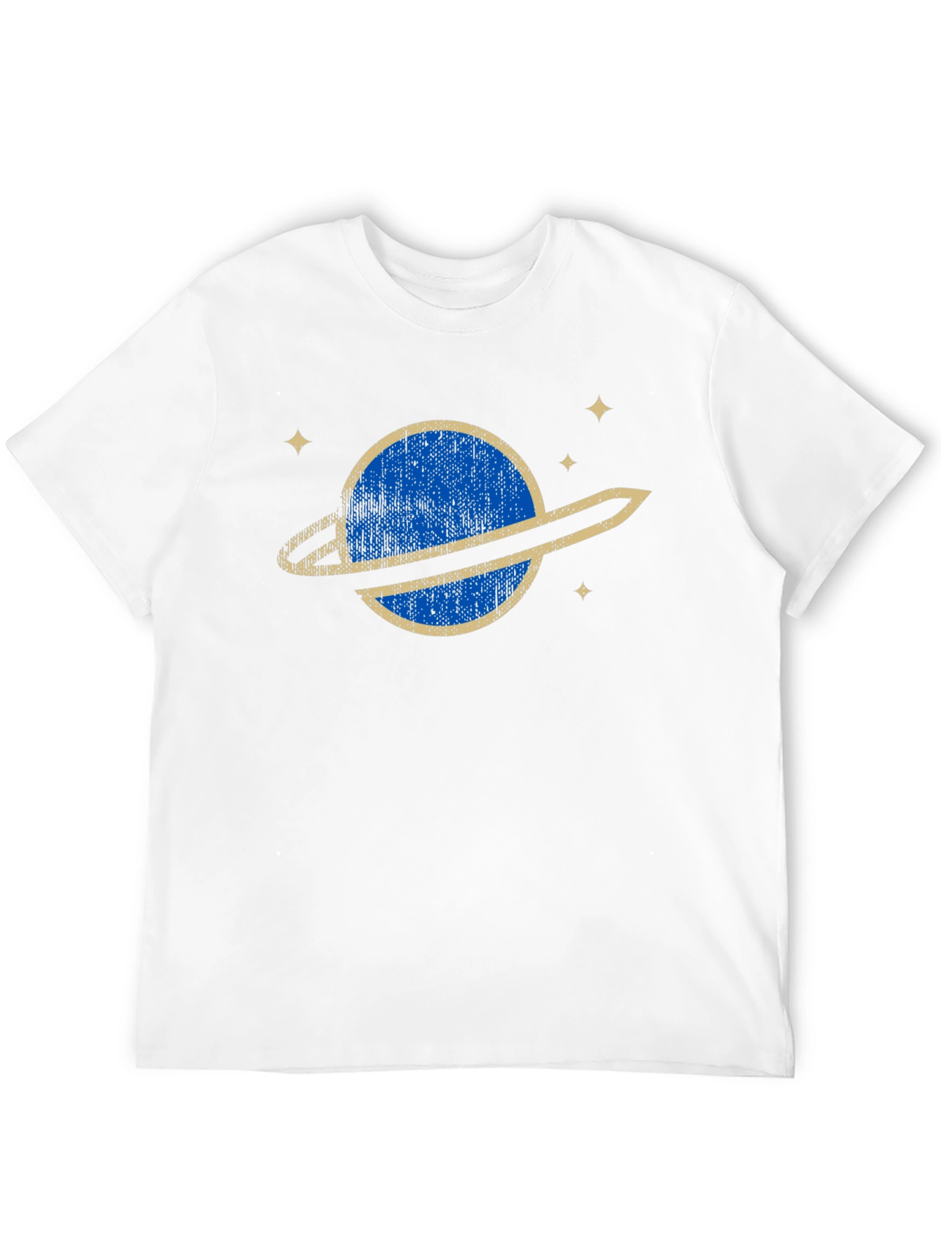 Retro Planet Graphic Tee - Space T-Shirt