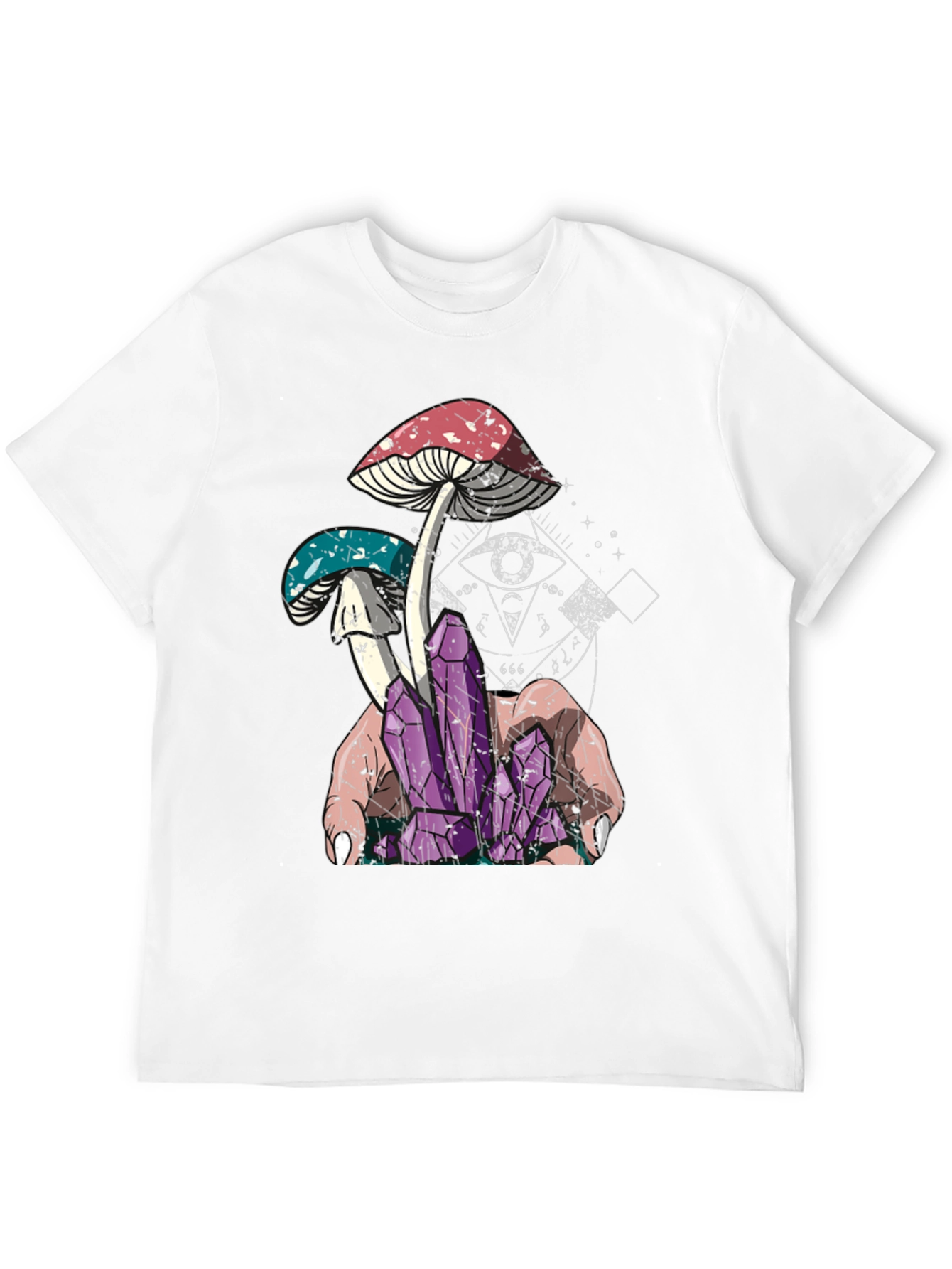 Mystic Mushroom Crystal T-Shirt