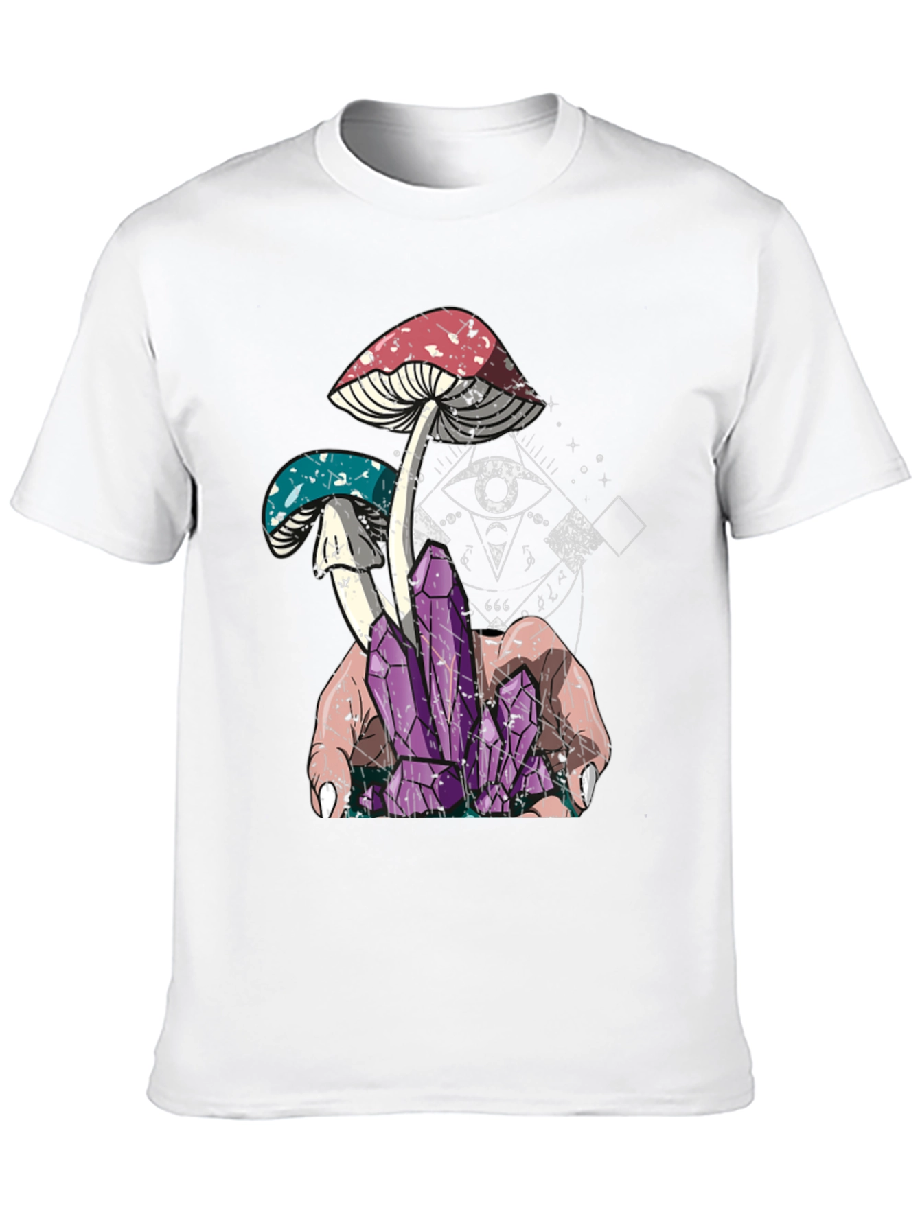 Mystic Mushroom Crystal T-Shirt