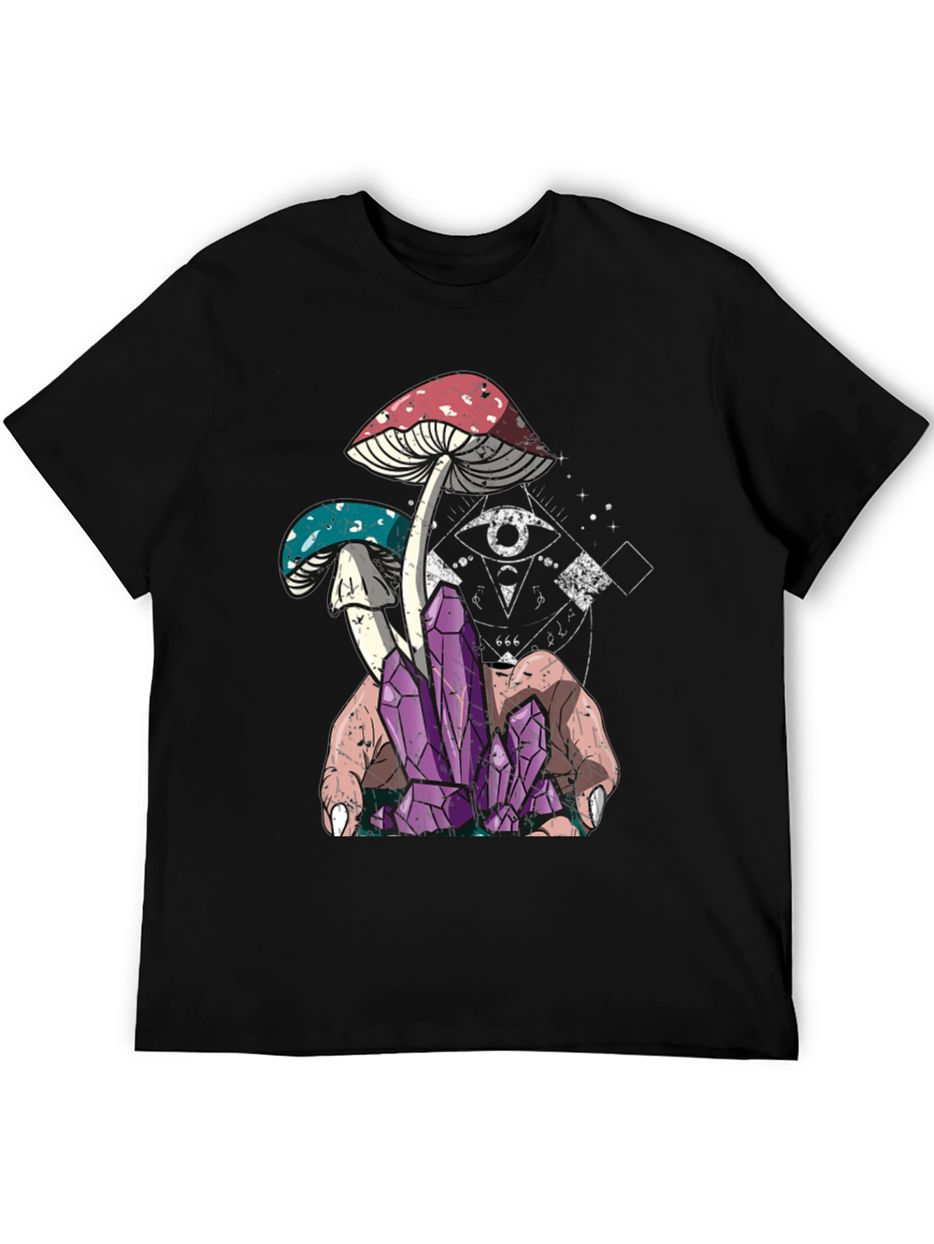 Mystic Mushroom Crystal T-Shirt