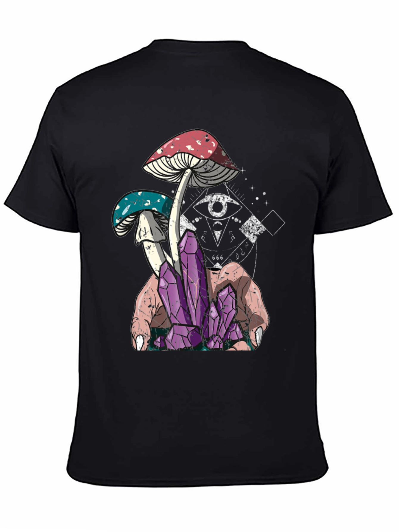 Mystic Mushroom Crystal T-Shirt