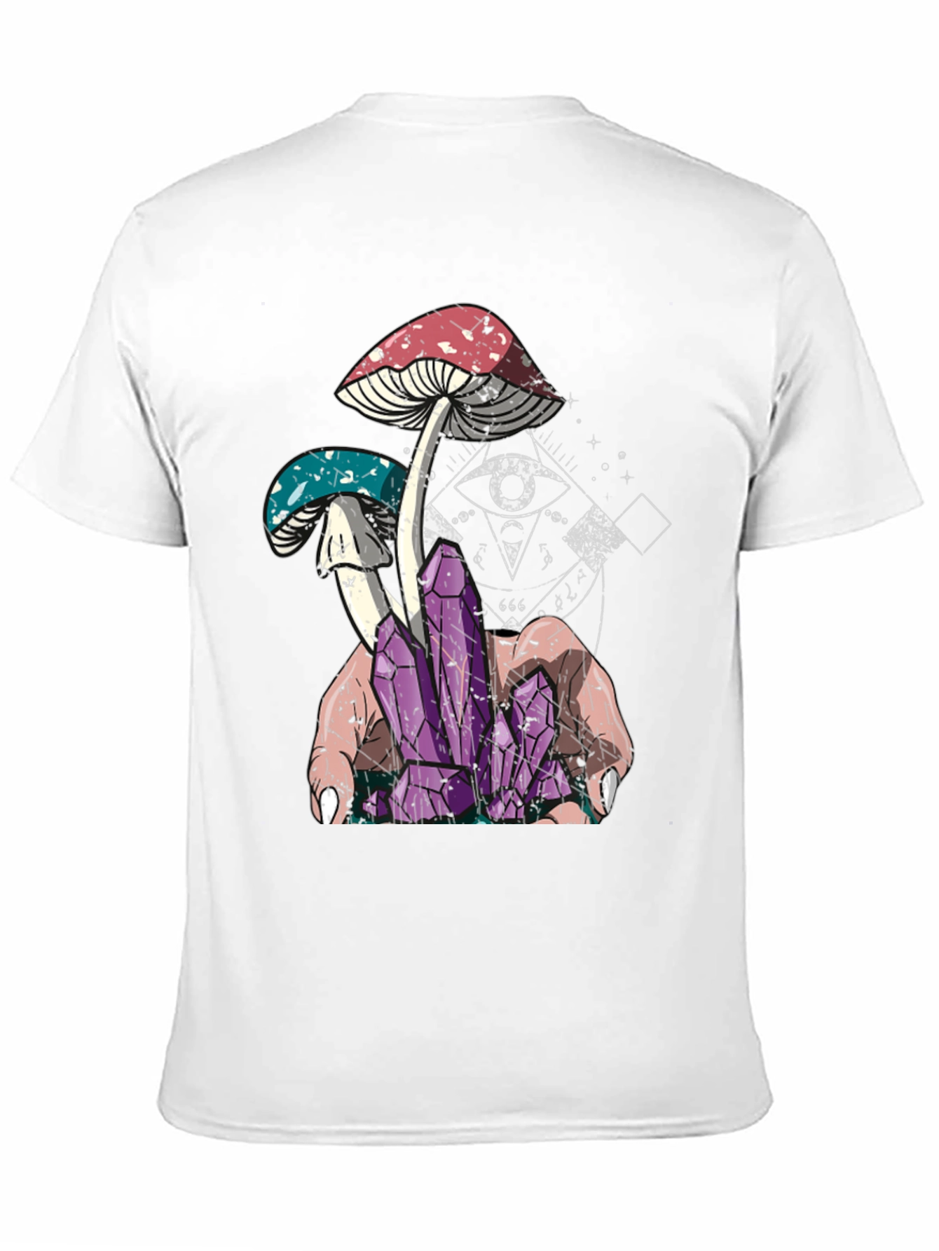 Mystic Mushroom Crystal T-Shirt