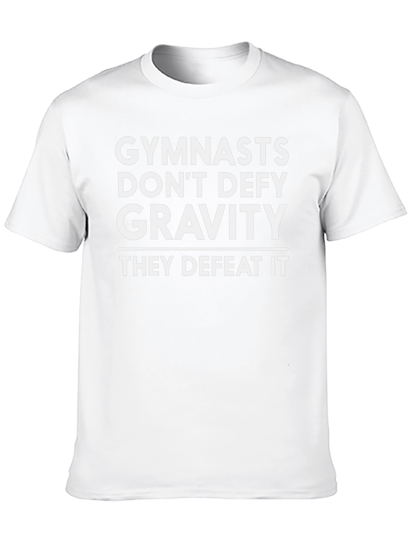 Gymnasts Defeat Gravity Graphic T-Shirt