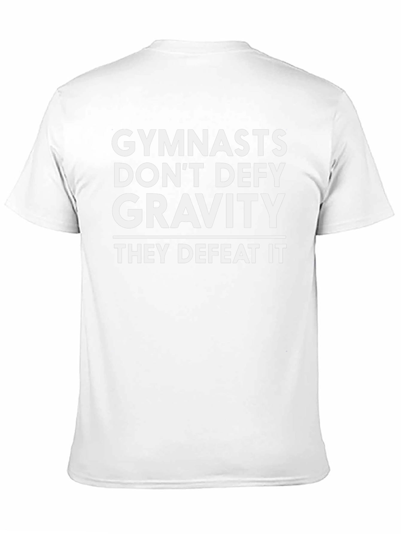 Gymnasts Defeat Gravity Graphic T-Shirt