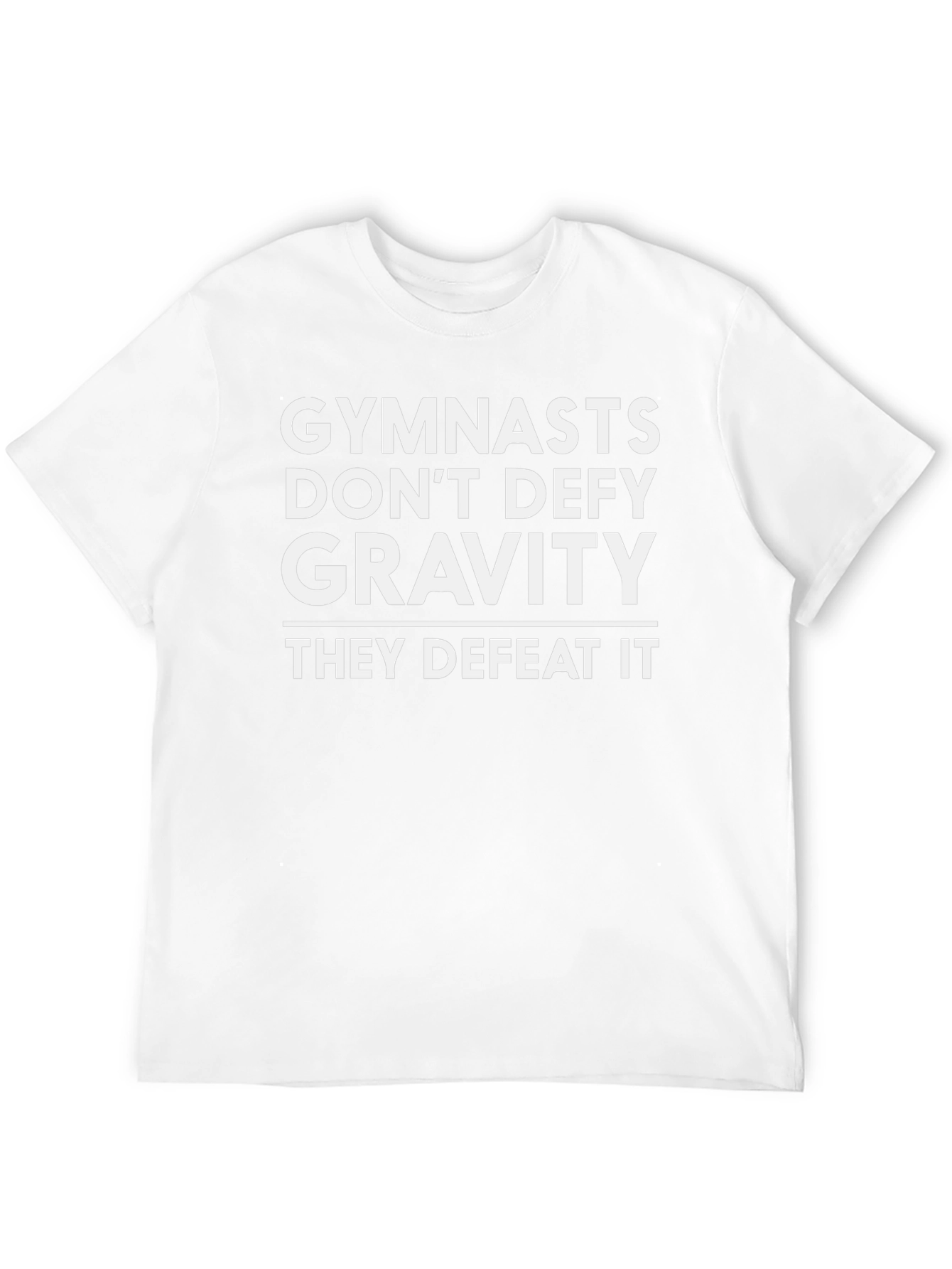 Gymnasts Defeat Gravity Graphic T-Shirt