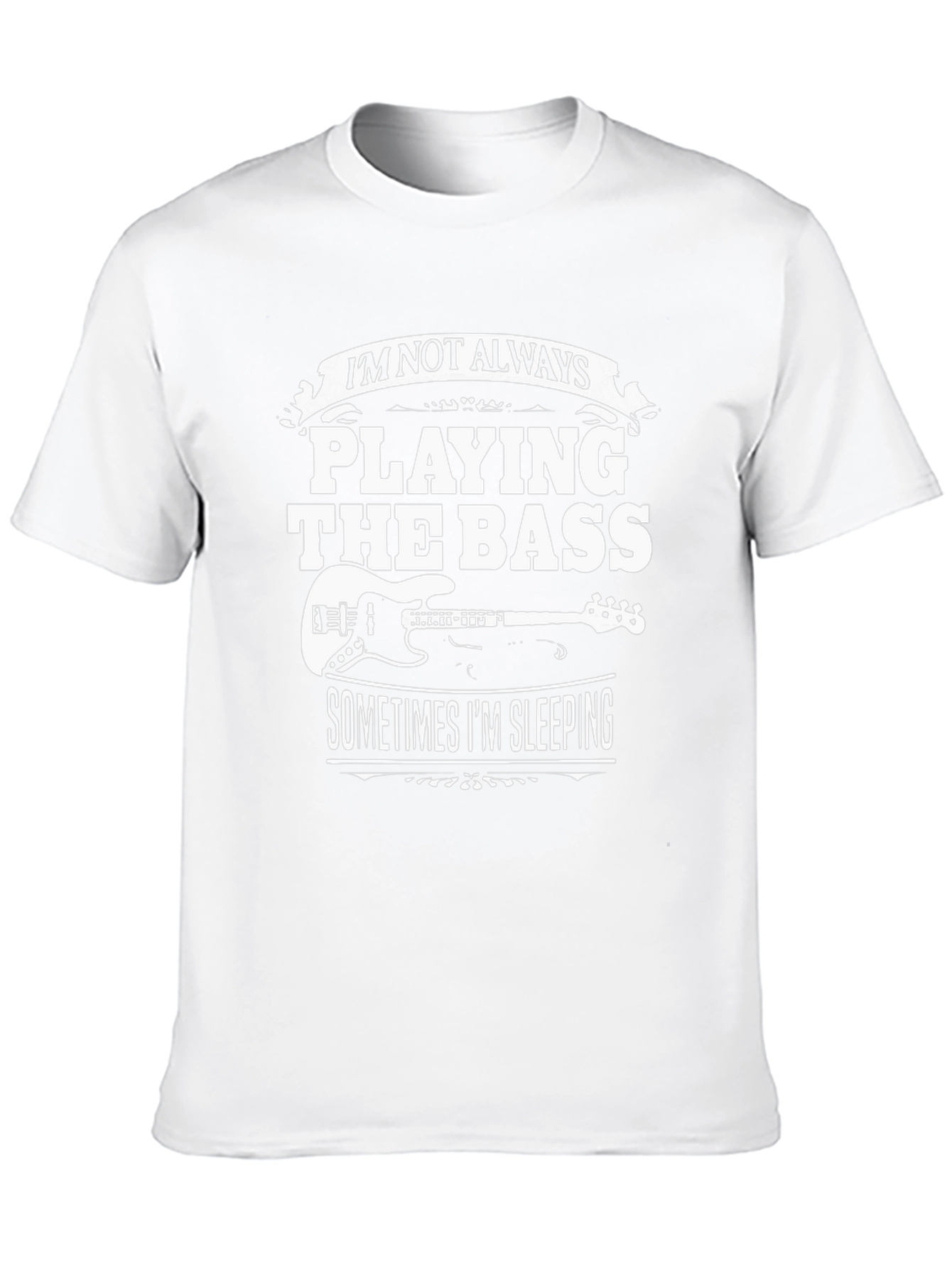 Bass Guitar Player Graphic T-Shirt