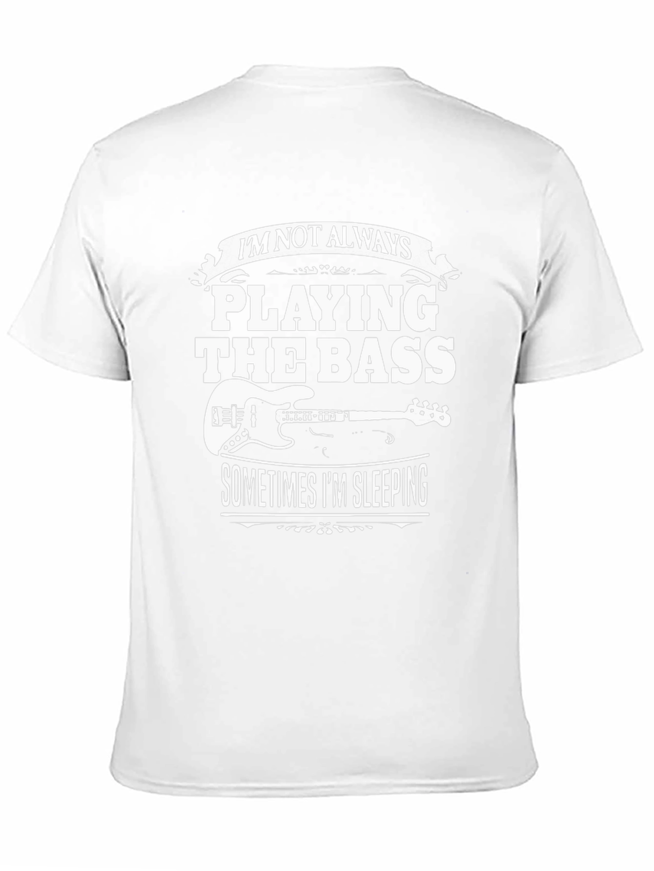 Bass Guitar Player Graphic T-Shirt