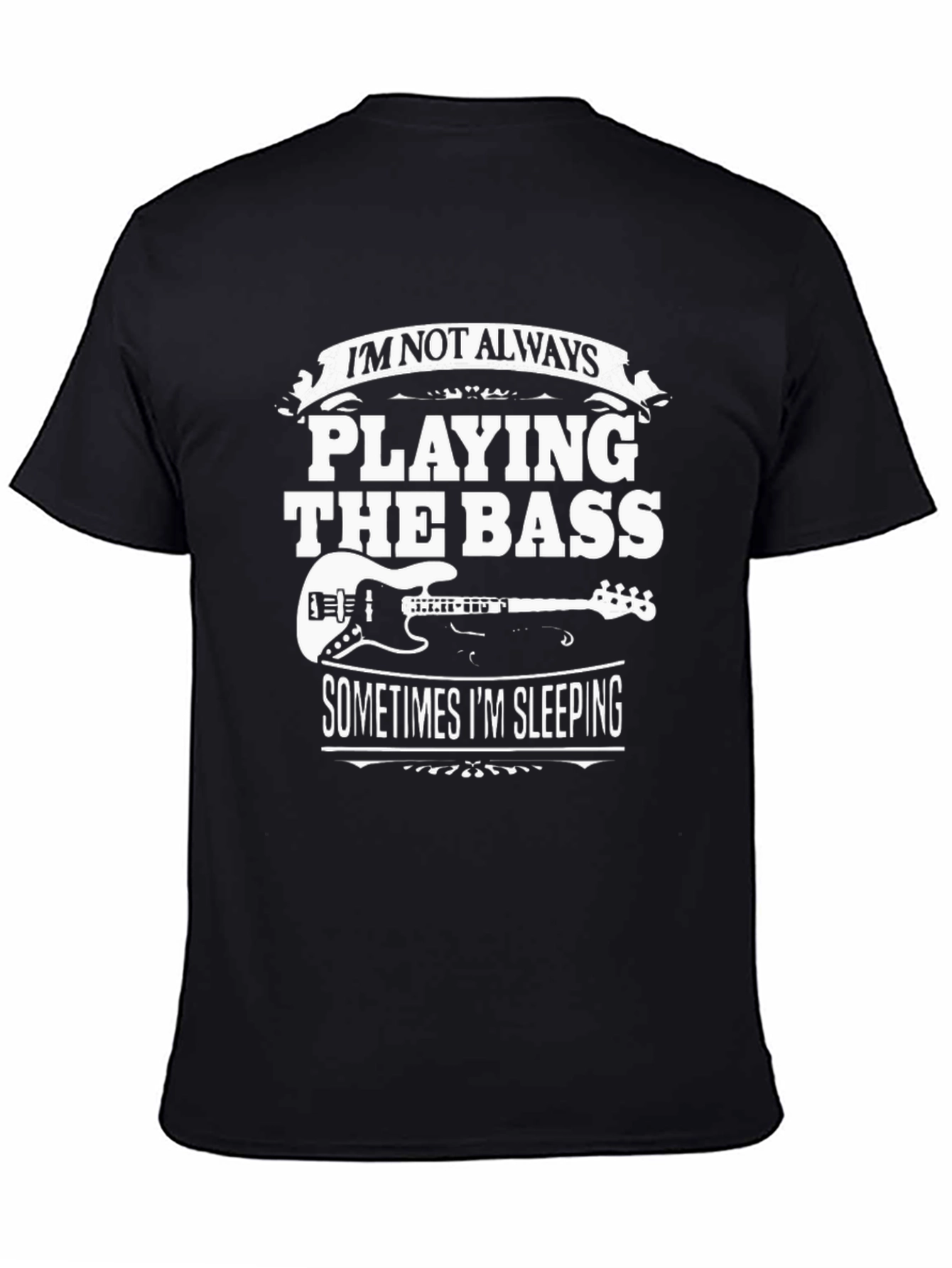 Bass Guitar Player Graphic T-Shirt