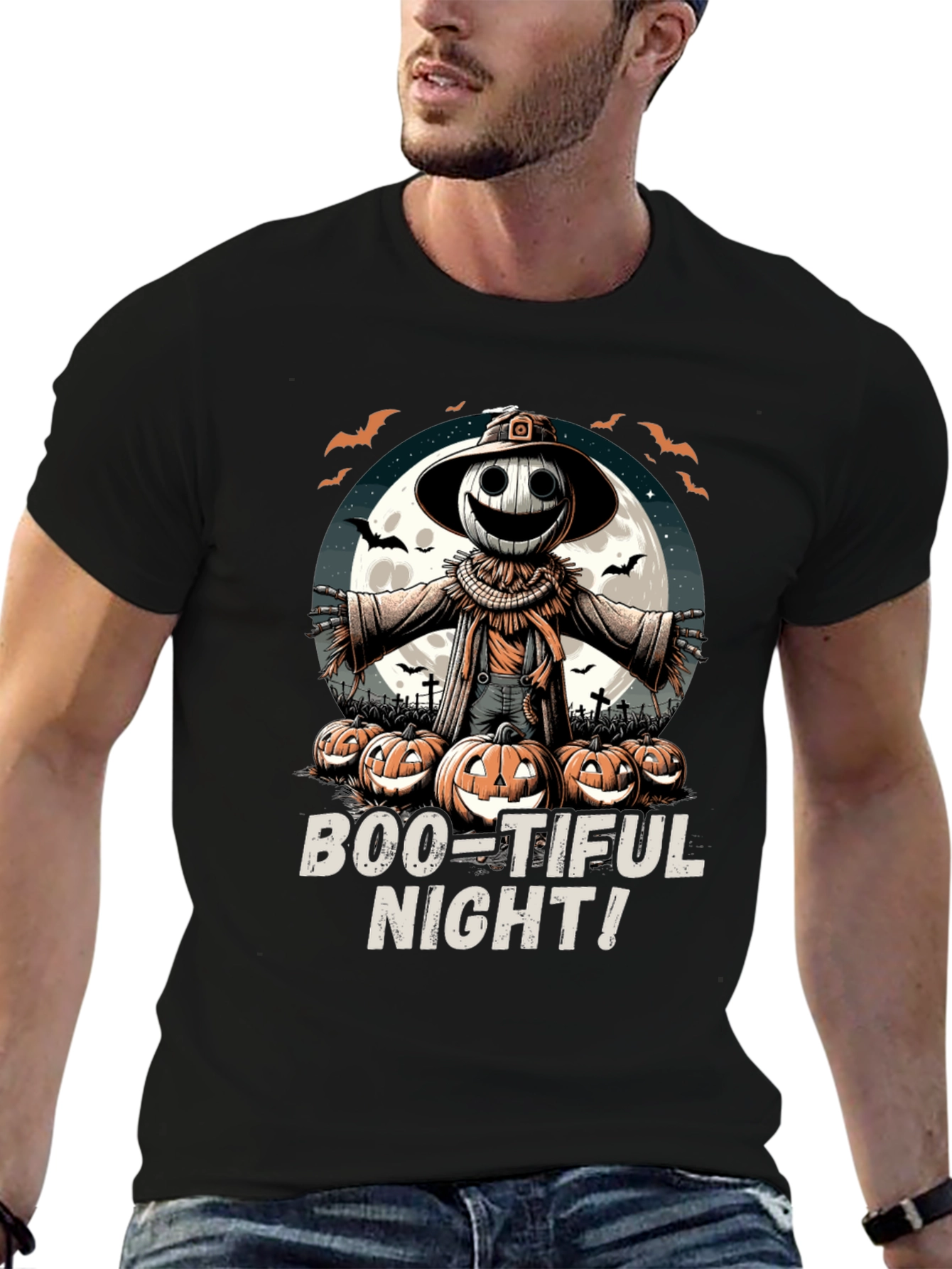 Boo-tiful Night Halloween T-Shirt