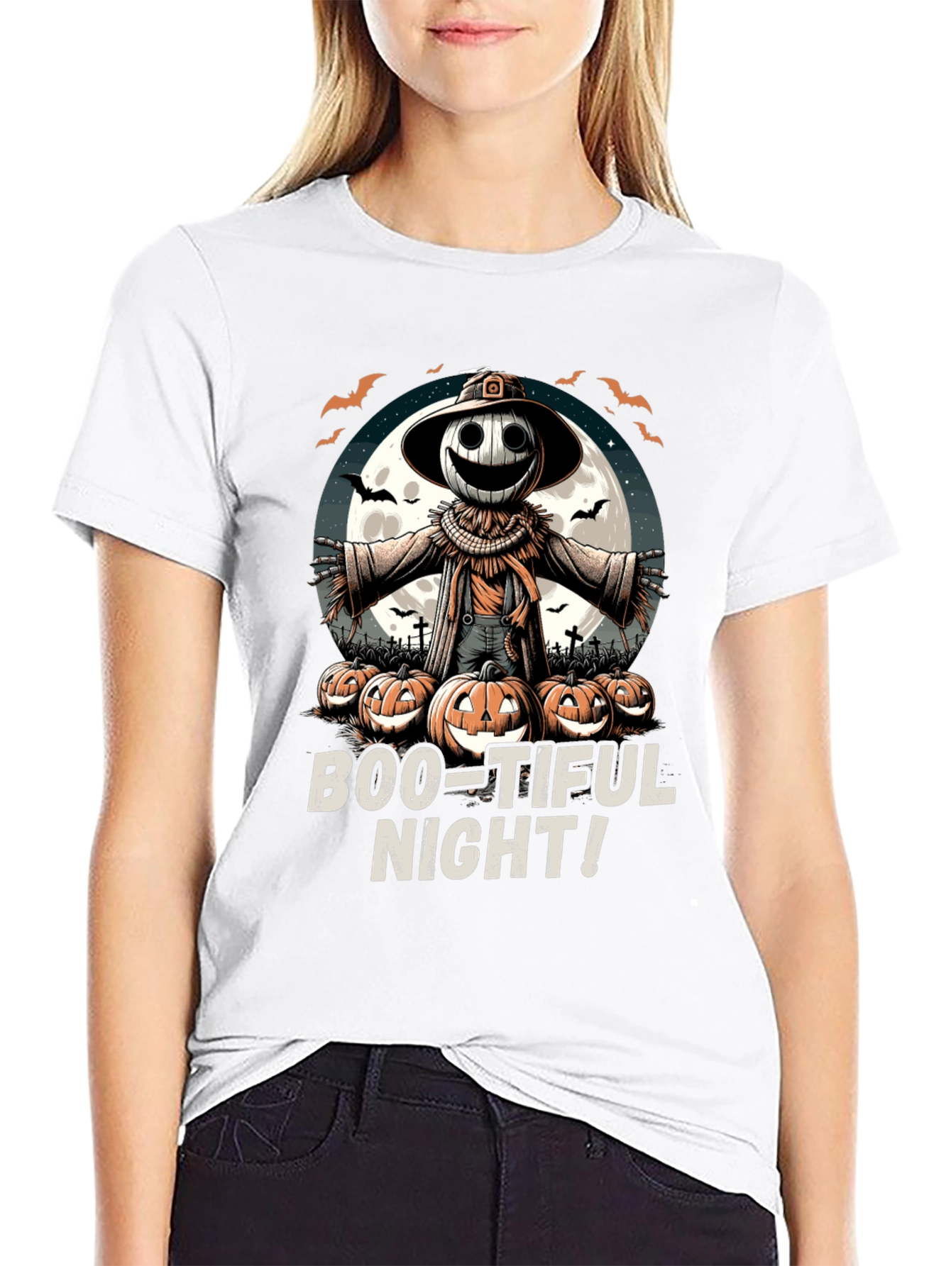 Boo-tiful Night Halloween T-Shirt