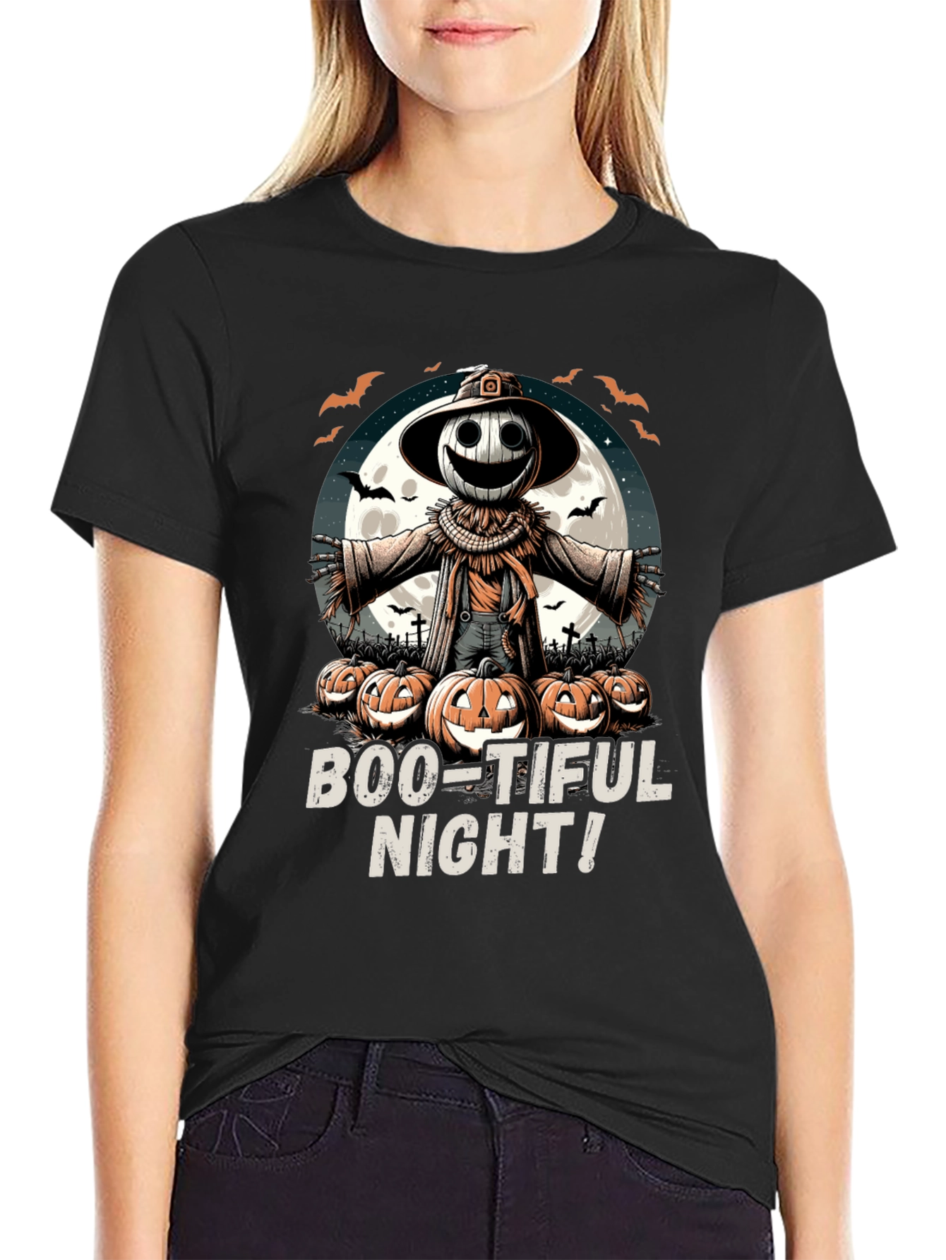 Boo-tiful Night Halloween T-Shirt