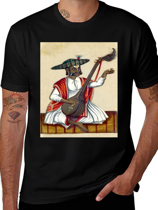 Indian Musician Graphic Tee