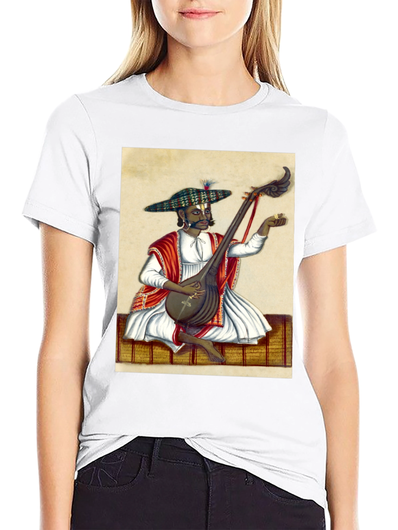Indian Musician Graphic Tee