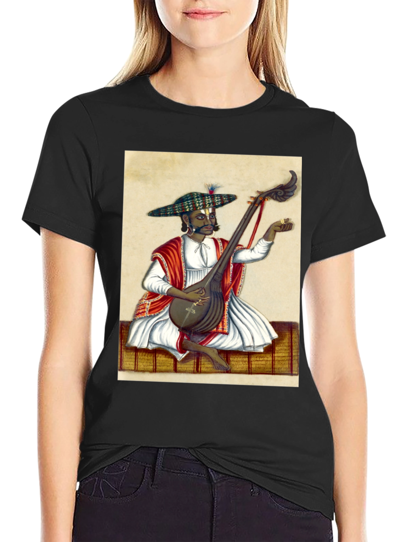 Indian Musician Graphic Tee