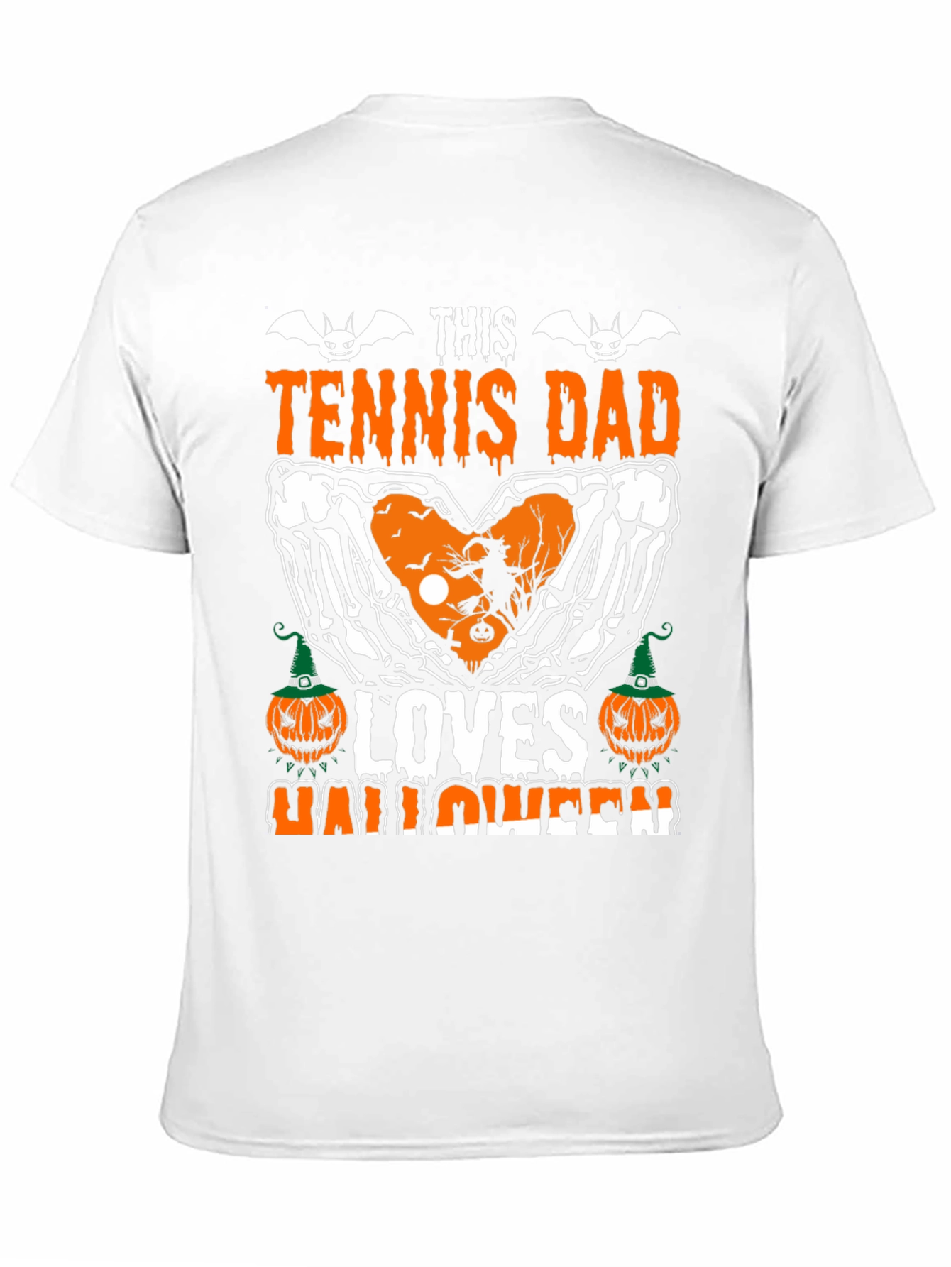 Tennis Dad Halloween Graphic Tee
