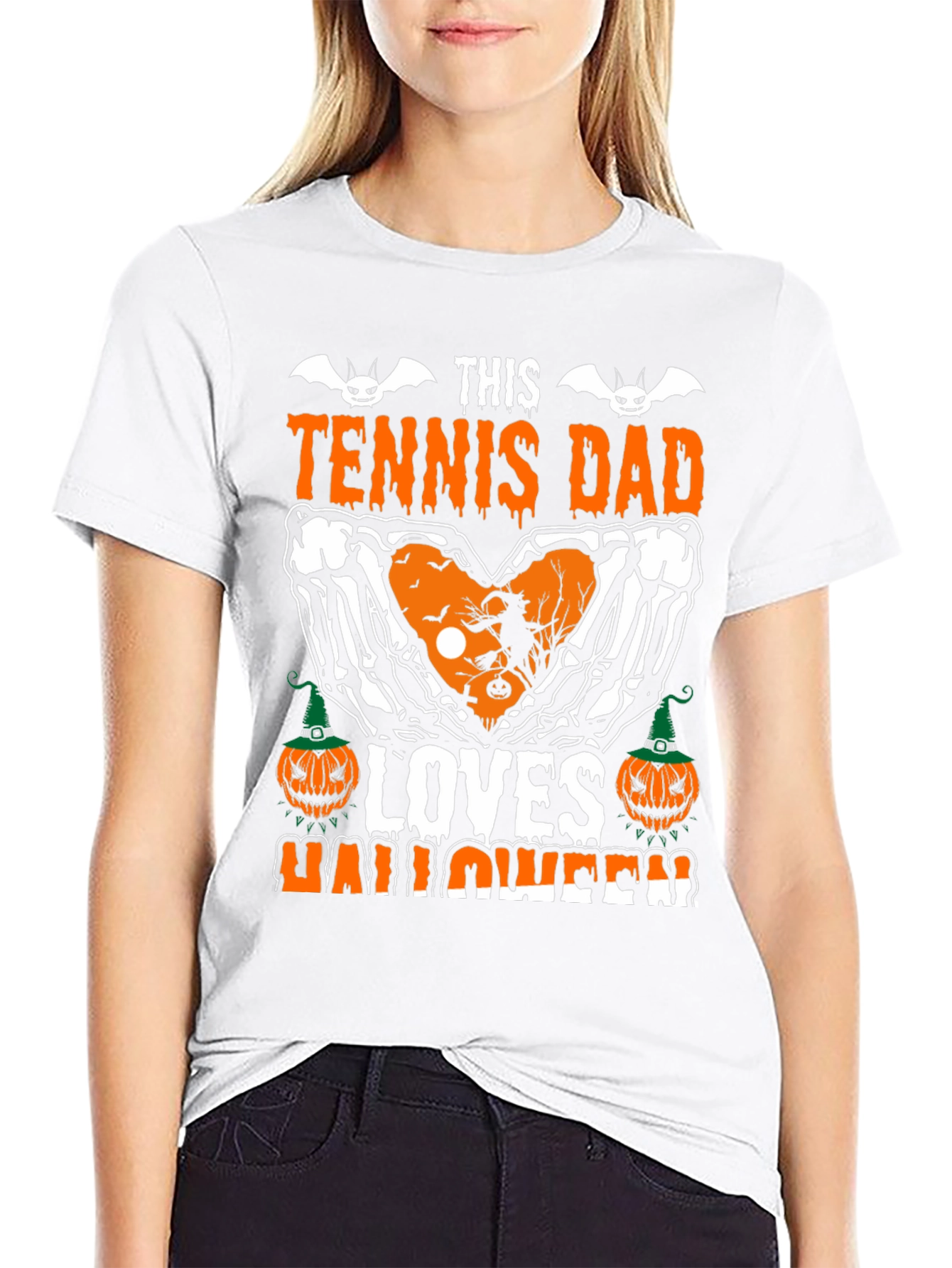 Tennis Dad Halloween Graphic Tee