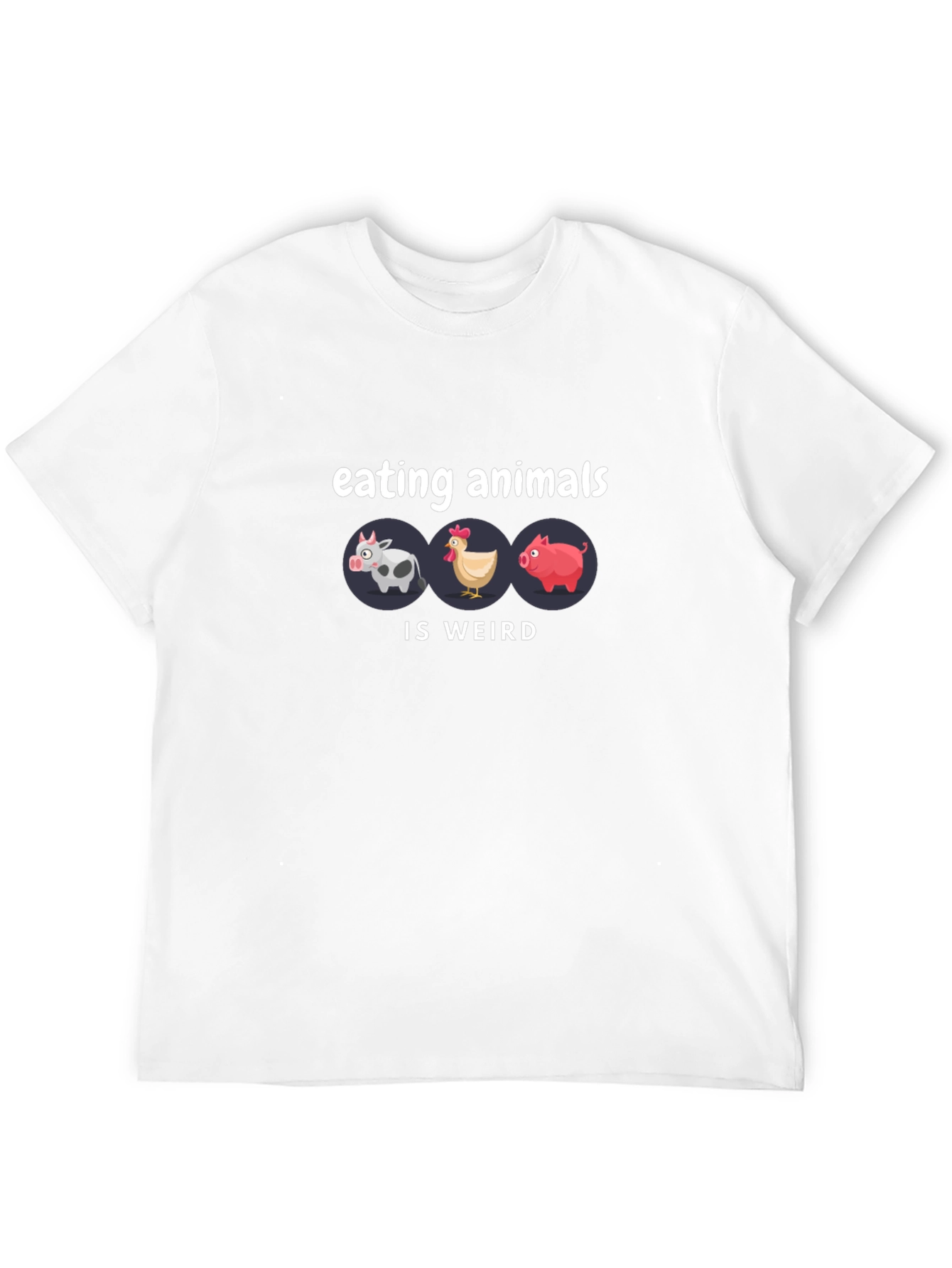 Vegan T-Shirt - Eating Animals is Weird Tee
