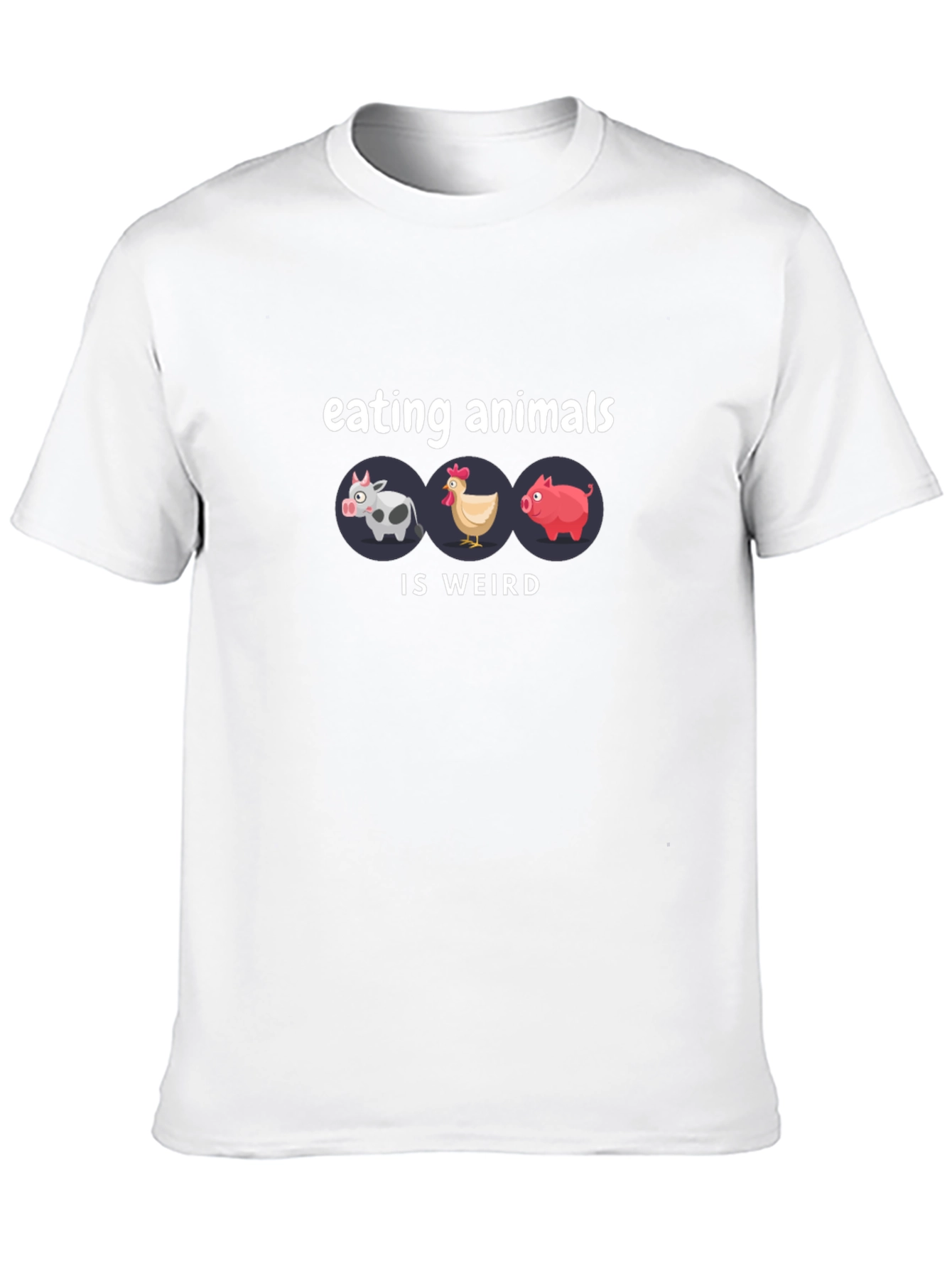 Vegan T-Shirt - Eating Animals is Weird Tee