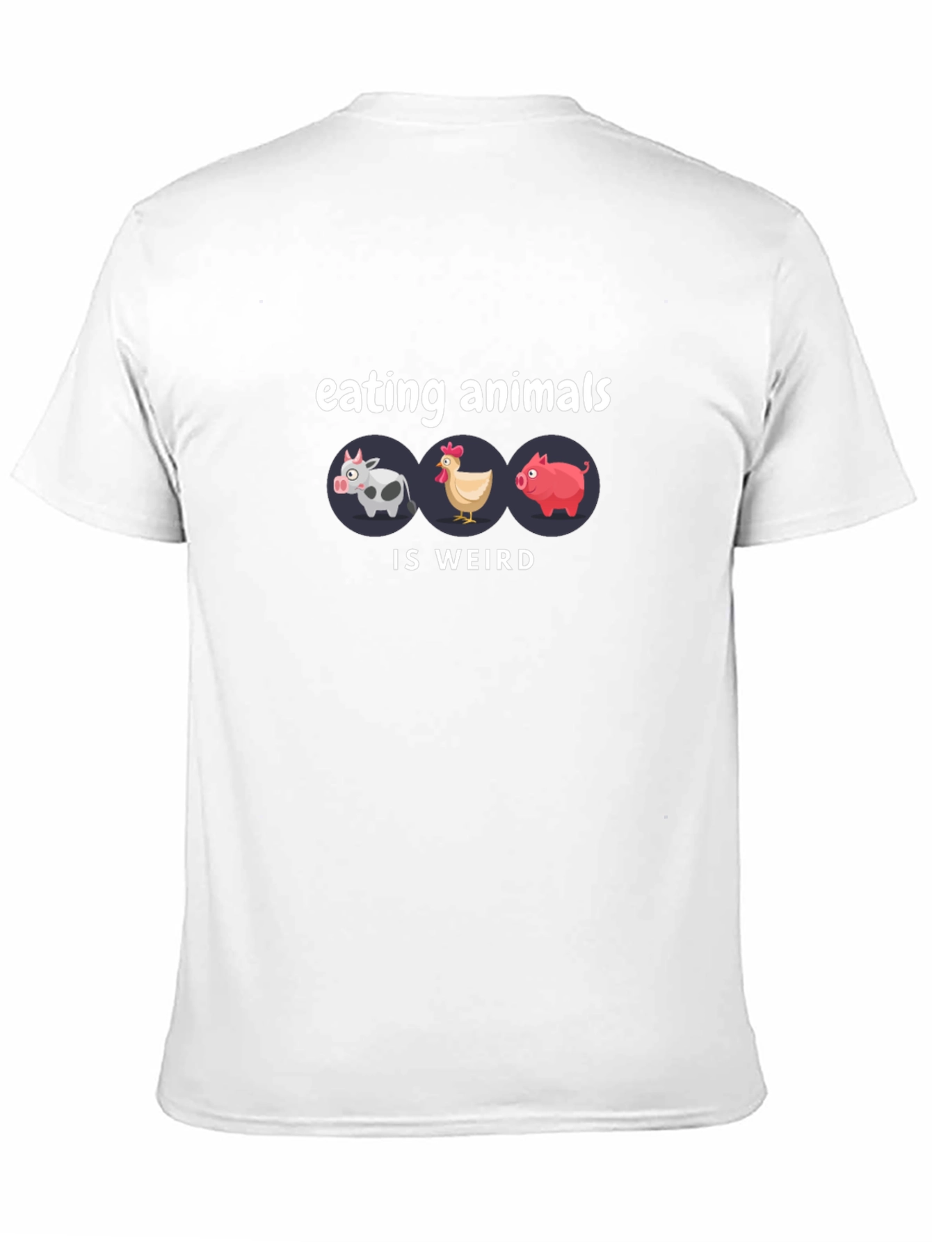 Vegan T-Shirt - Eating Animals is Weird Tee