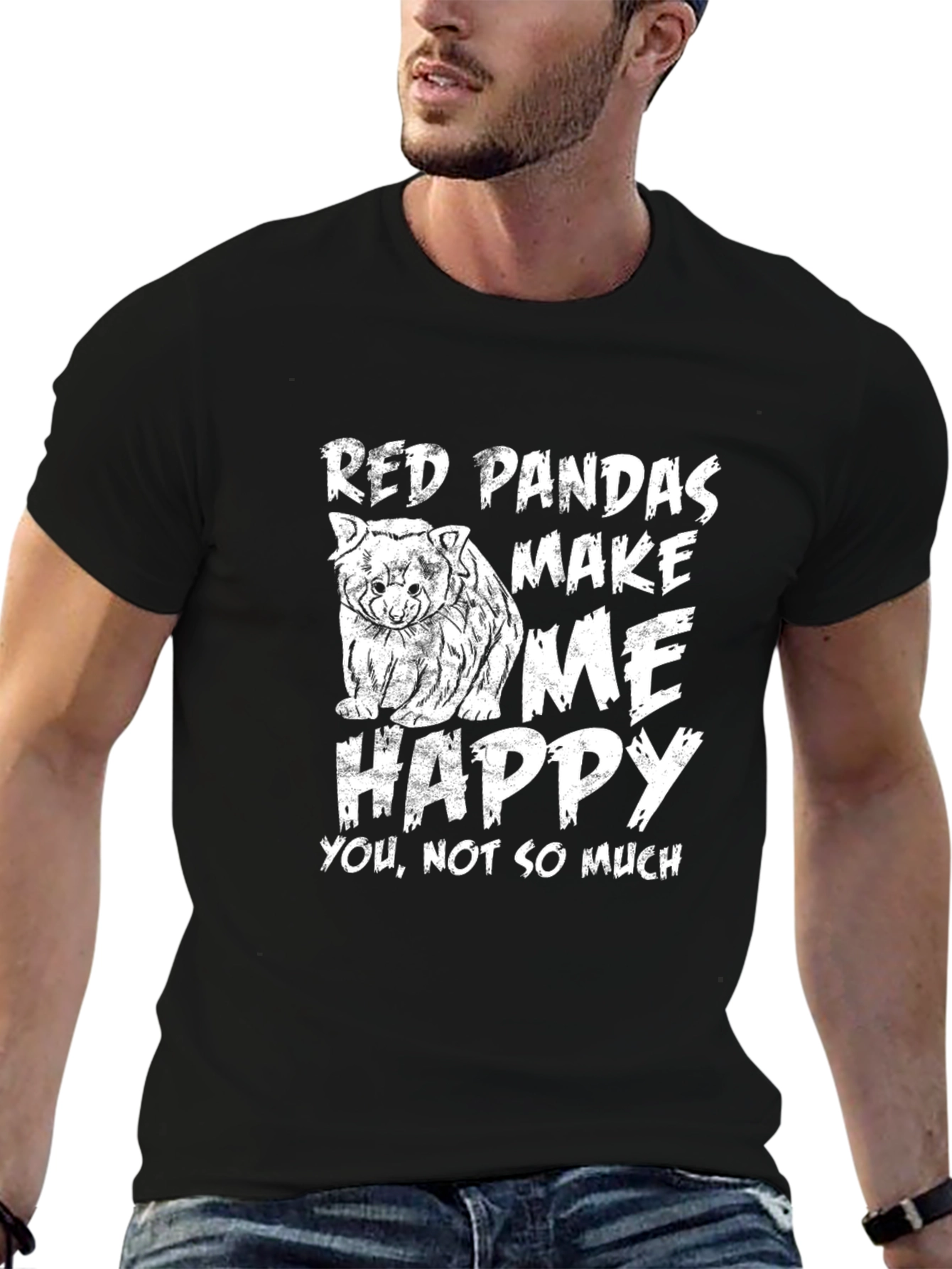Red Panda Graphic T-Shirt - Funny Animal Lover Tee