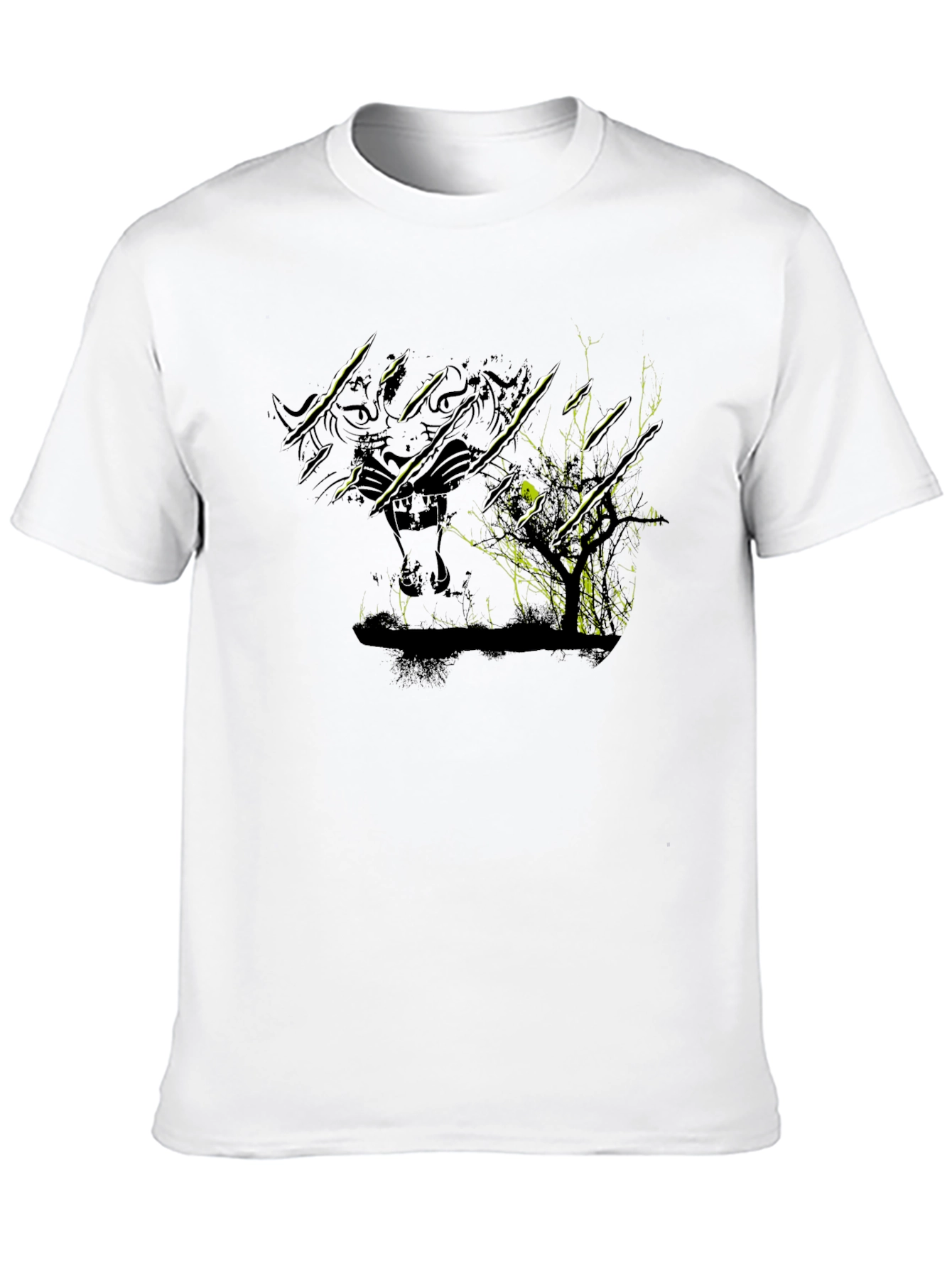Clawed Predator Tee - Black Graphic T-Shirt