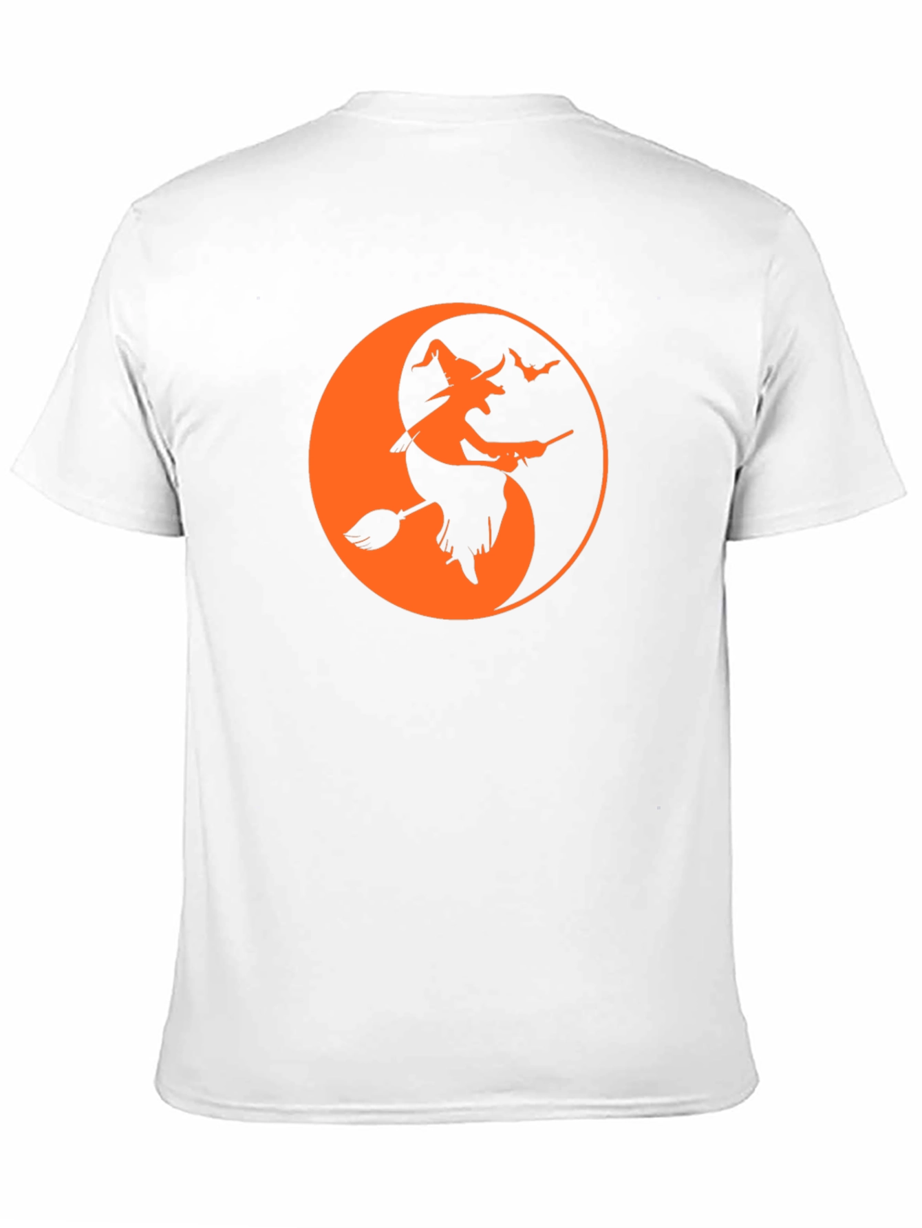 Halloween Witch Yin Yang T-Shirt
