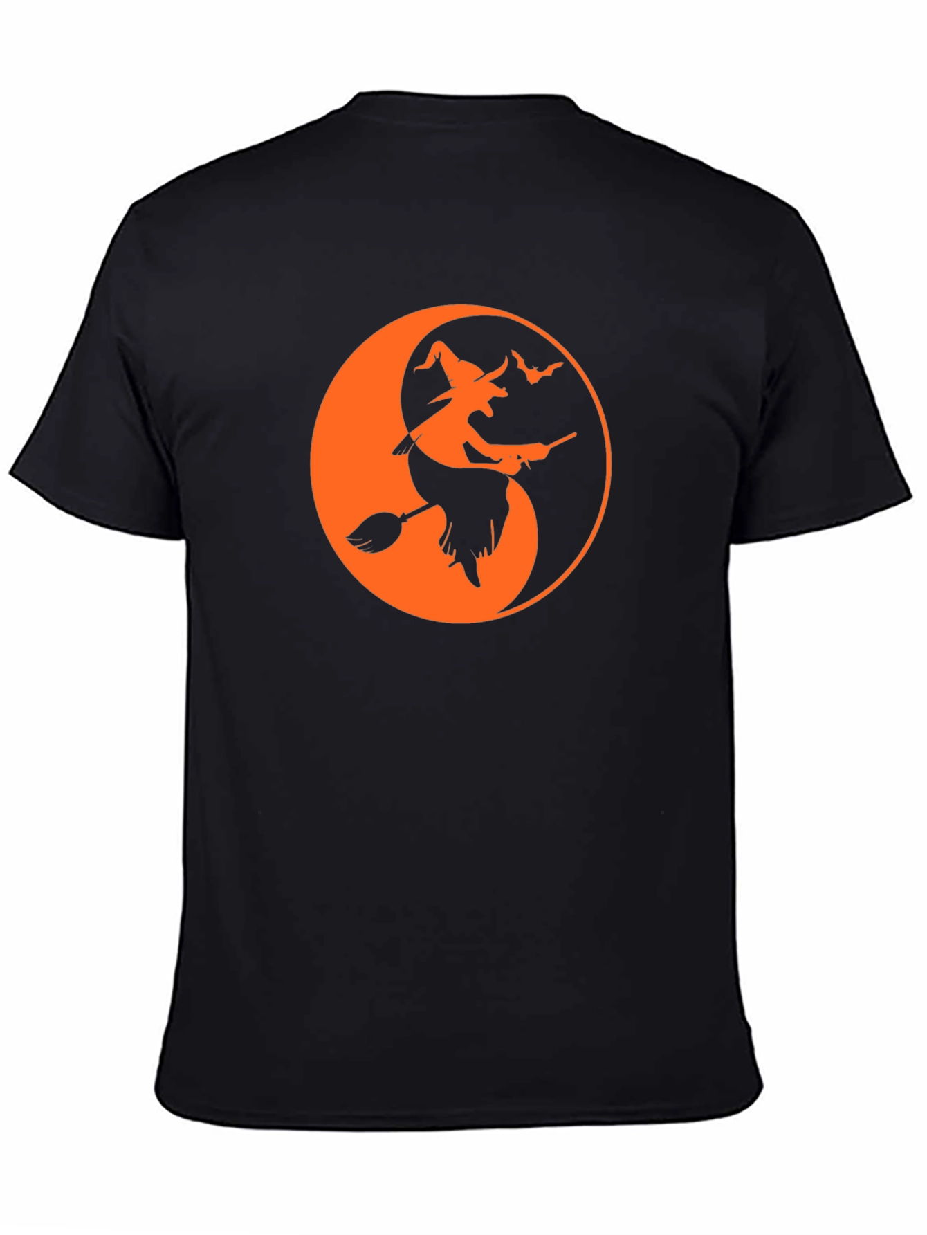 Halloween Witch Yin Yang T-Shirt