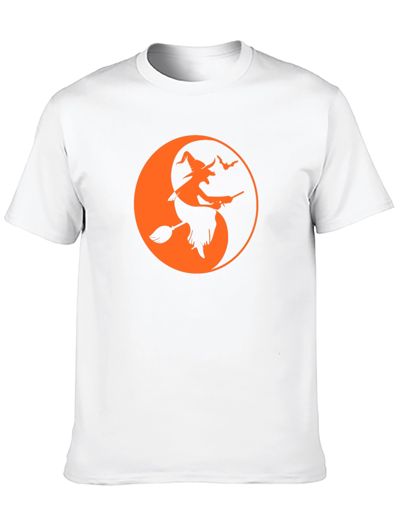 Halloween Witch Yin Yang T-Shirt