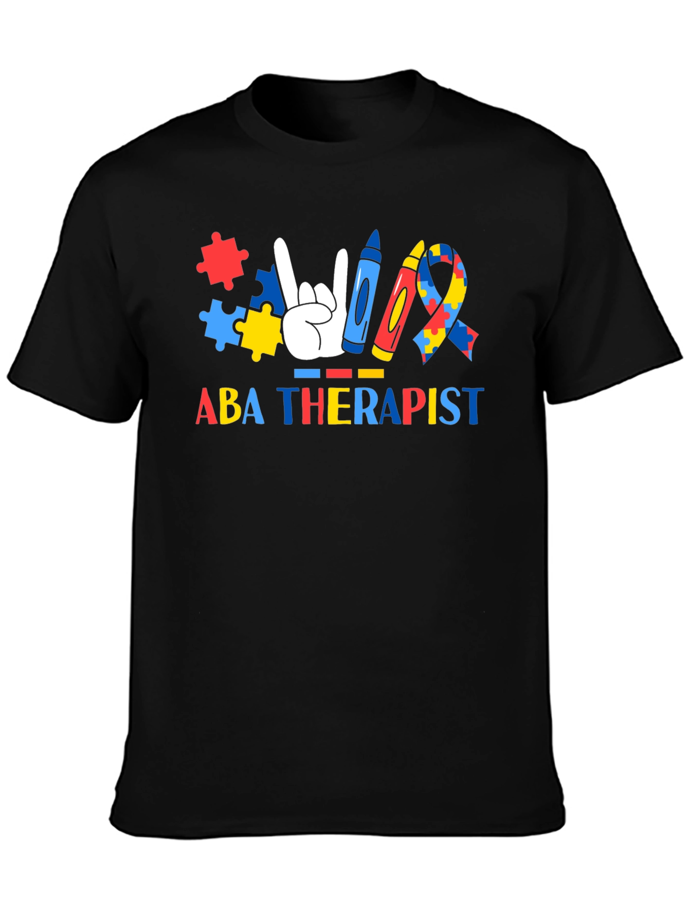 ABA Therapist Autism Awareness T-Shirt