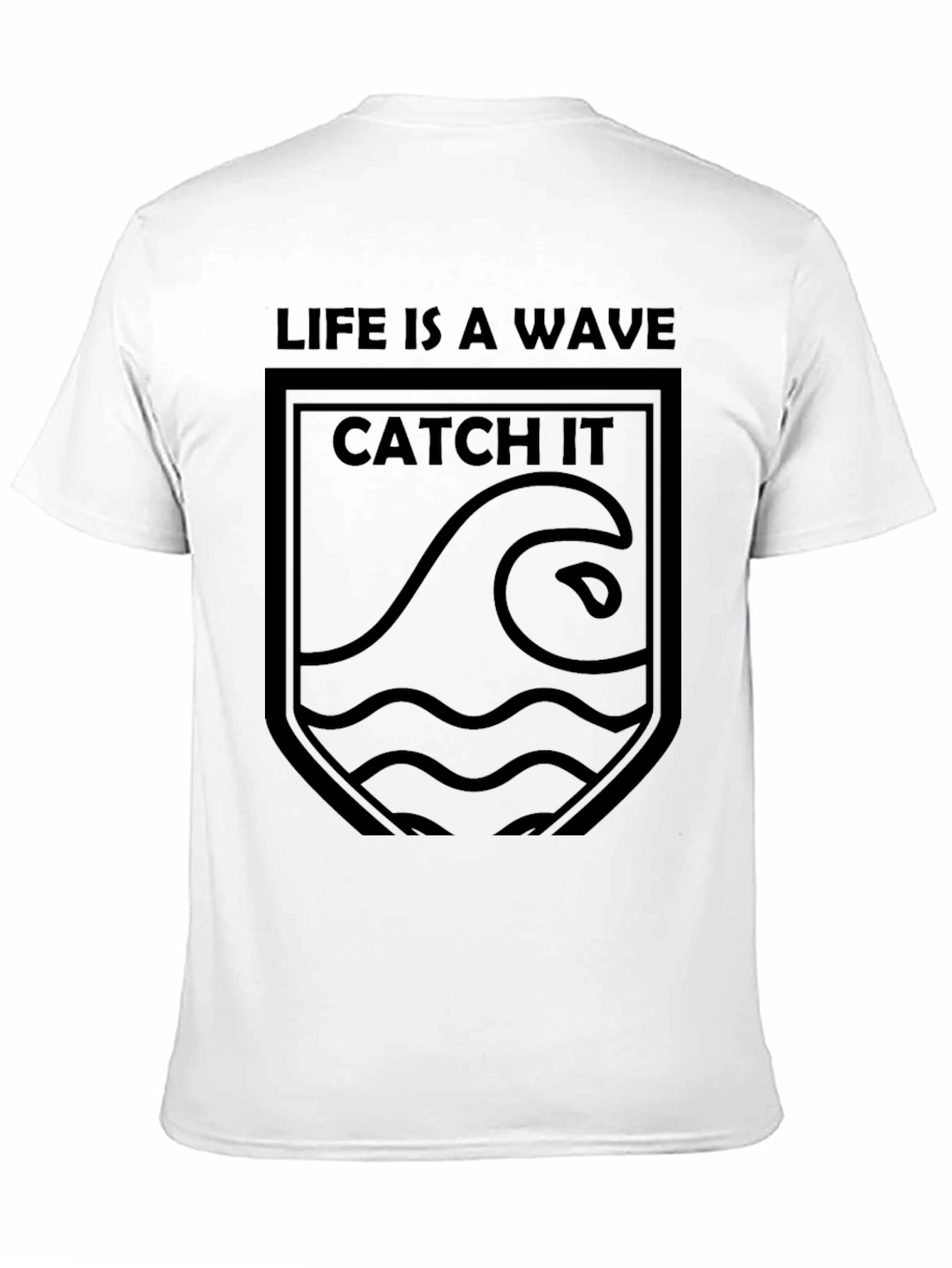 Life is a Wave Graphic T-Shirt