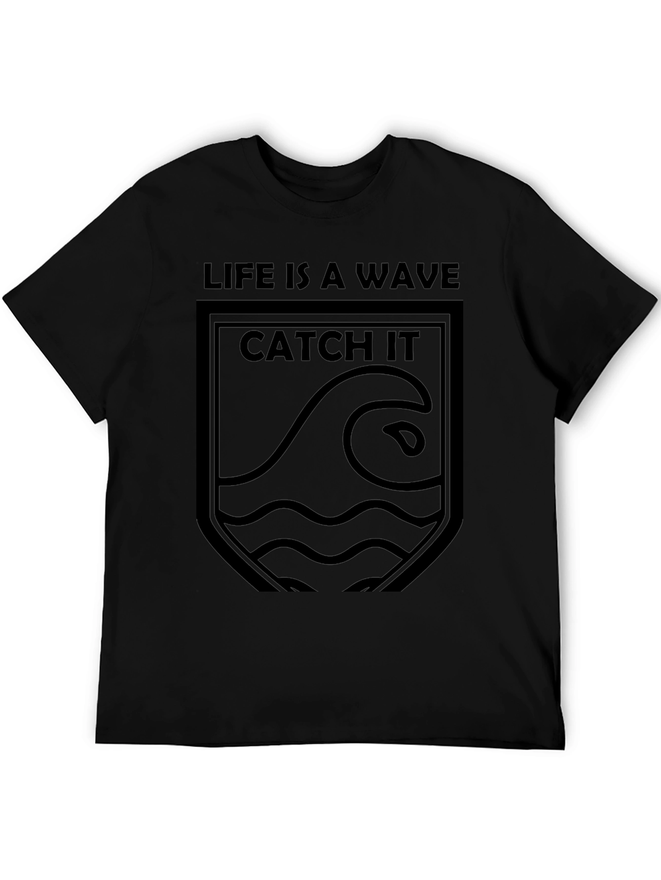 Life is a Wave Graphic T-Shirt