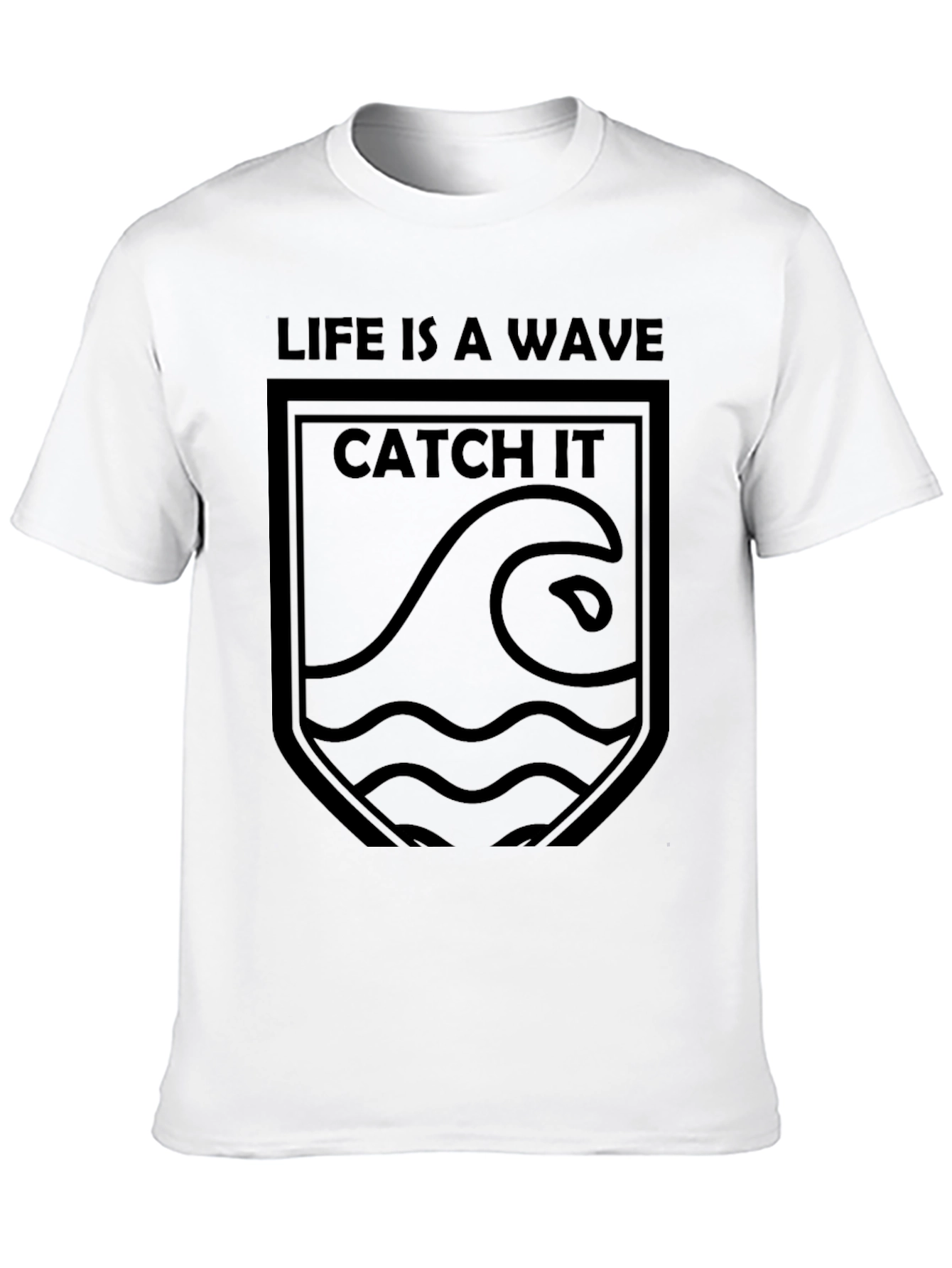 Life is a Wave Graphic T-Shirt