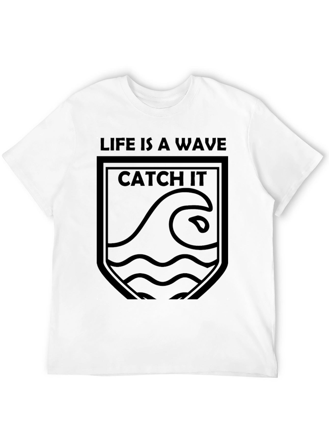 Life is a Wave Graphic T-Shirt