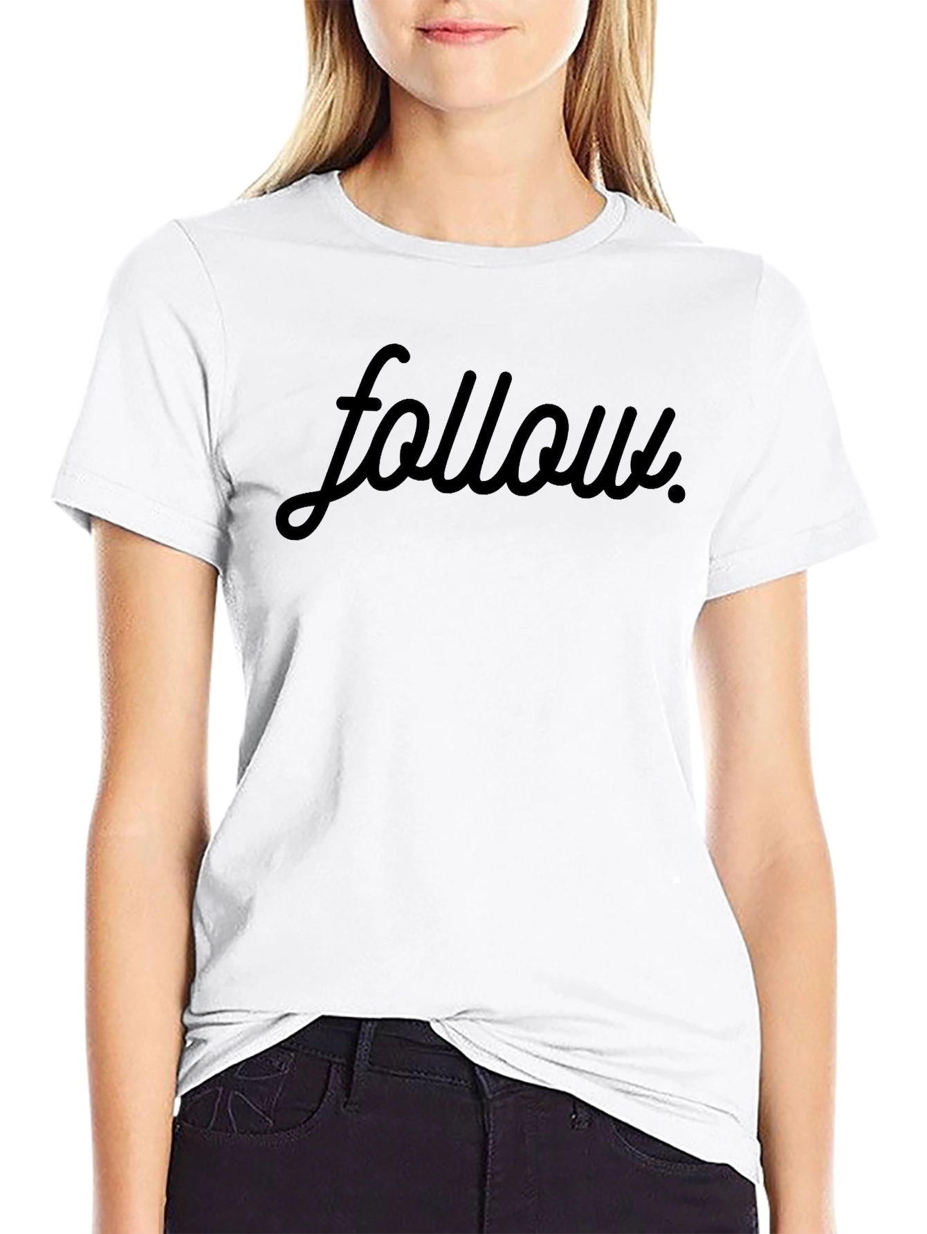 Follow Graphic Tee - Mens Short Sleeve T-Shirt