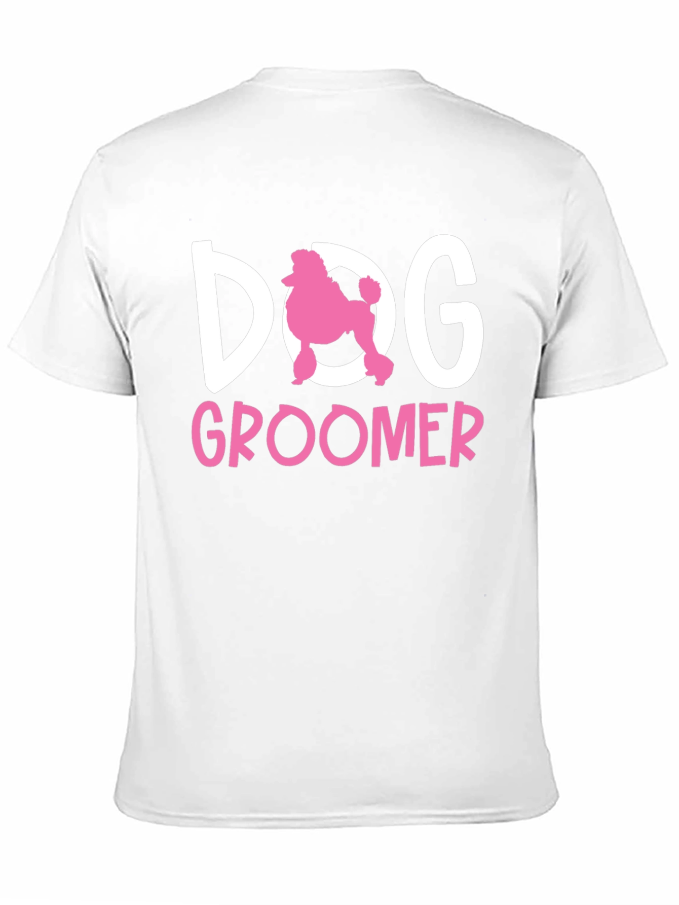 Dog Groomer T-Shirt - Poodle Design