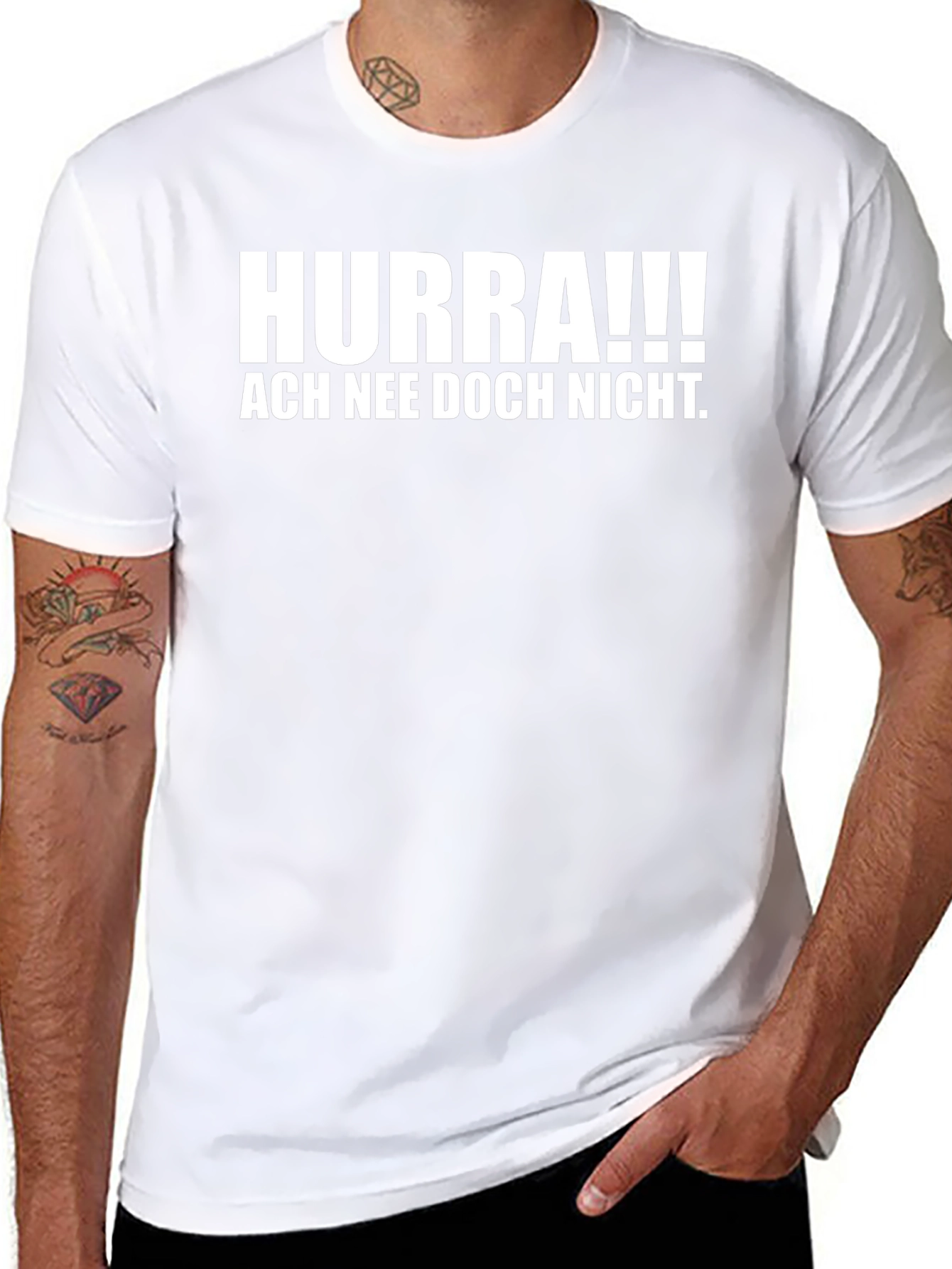 Hurra!!! Ach Nee Doch Nicht Funny German T-Shirt
