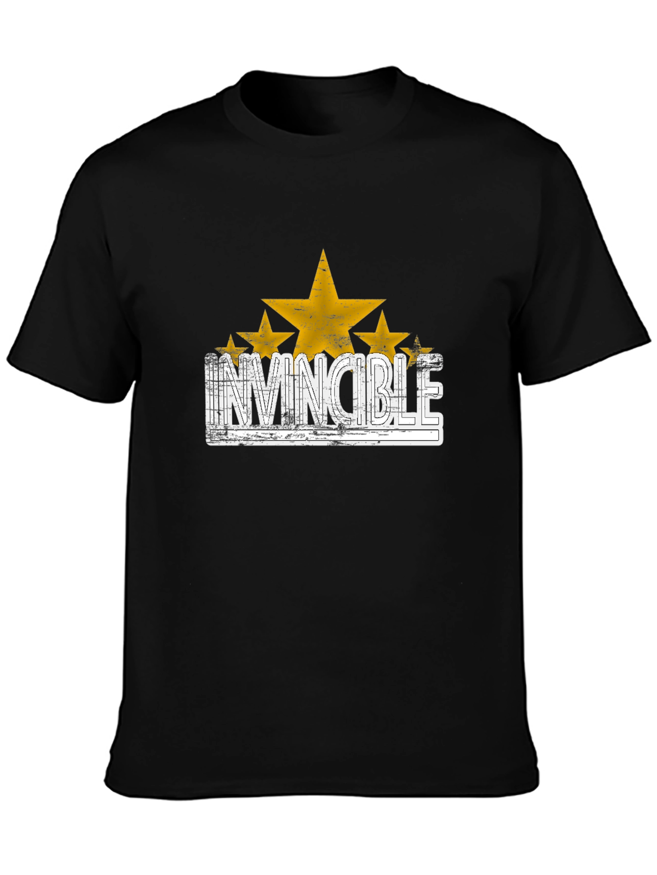 Invincible Star Graphic T-Shirt - Trendy Design