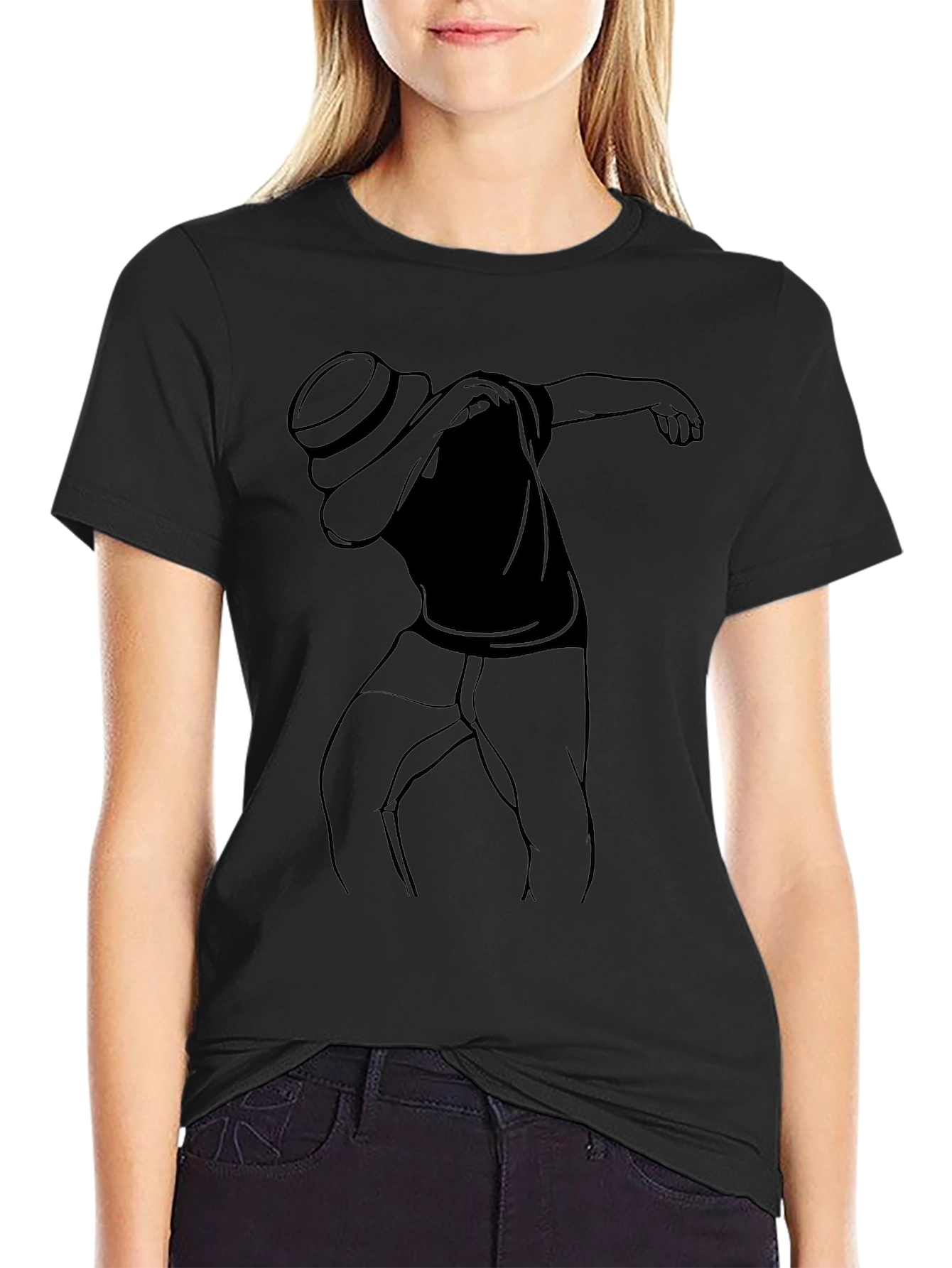 Dabbing Man Graphic Tee - Cool & Stylish
